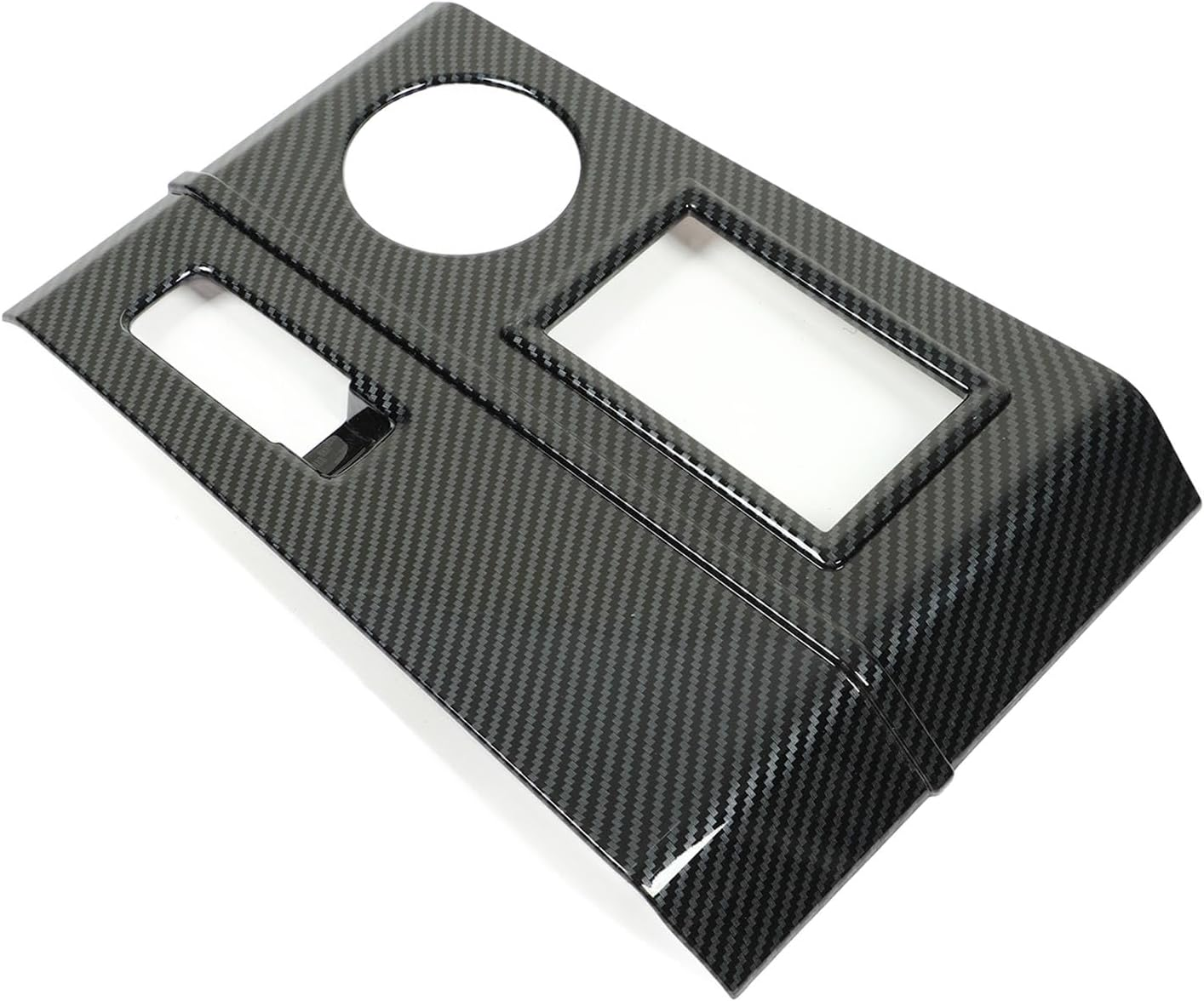 Gear Shift Box Frame Cover for Mitsubishi Outlander 2023, Carbon Fiber Gear Panel Frame Trim, Gear Frame Cover Replacement, Car Interior Center Console Decor Accessories image number 6