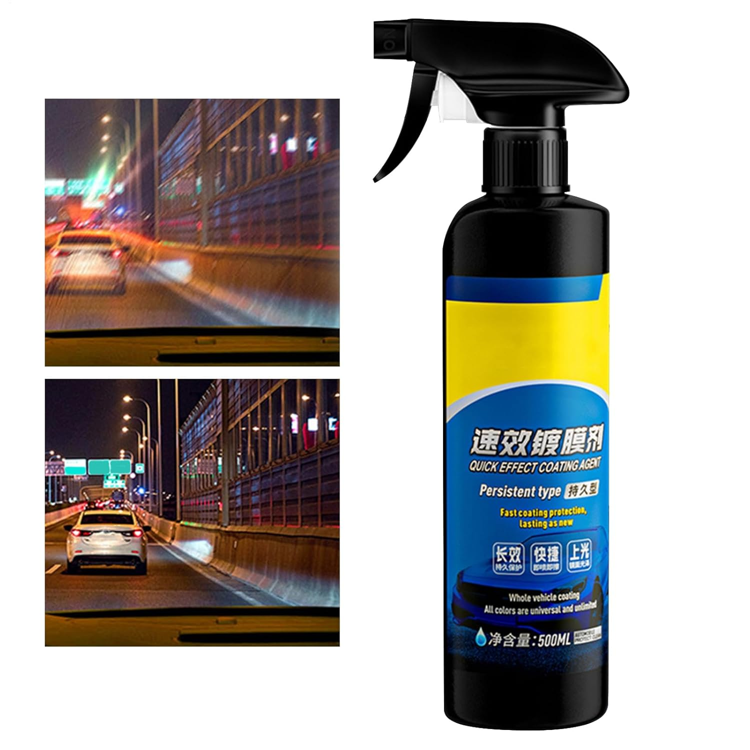 Meindin Car Coating Agent,Auto Polishing Agent | Automotive Paint Shine Spray for Garage Rvs Trucks Motorcycle Suvs Sedans Car Detailers Auto Dealerships Road Trip