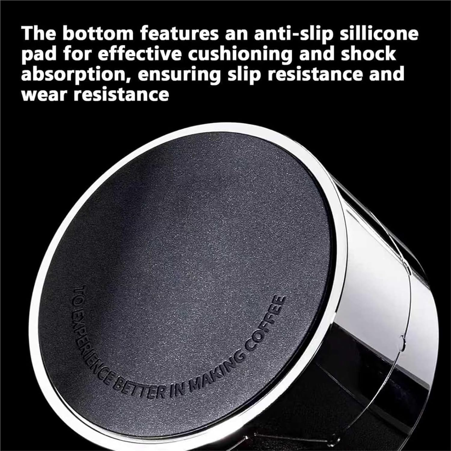 58Mm Espresso Accessories Kit, 3Pcs Coffee Distributor and Spring Loaded Tamper, WDT Tool, Magnetic Fixation, with Wooden Storage Stand, Coffee Machine Accessories for Barista(A) - A image number 2