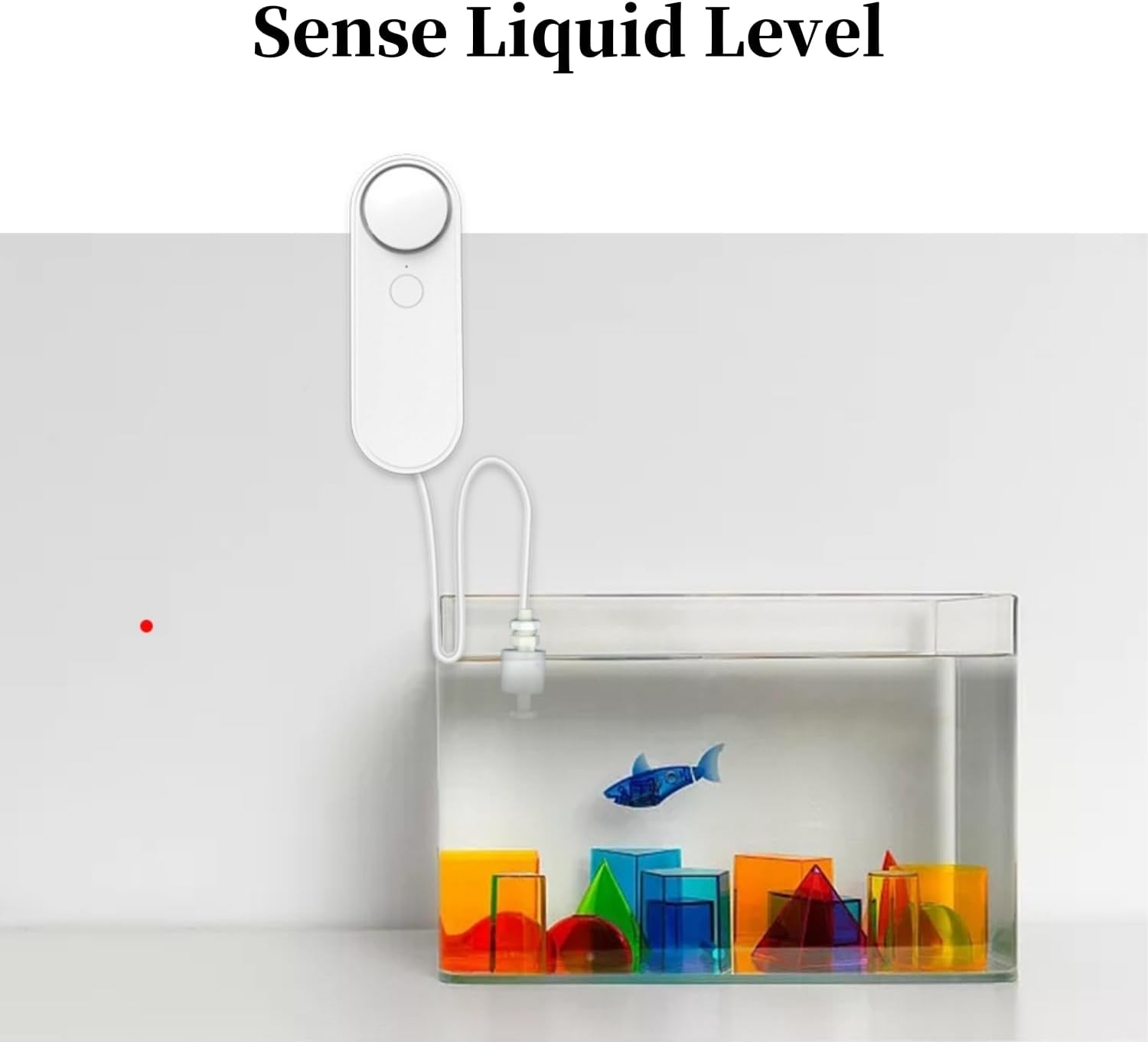 Lancoon Wifi Water Level Detector Tuya Smart Sensor Alarm Dual Probe Loud Volume APP Alert Monitoring with 6.5 Feet Detection Line for Swimming Pool Fish Tank Aquarium - Water Level Probe image number 3