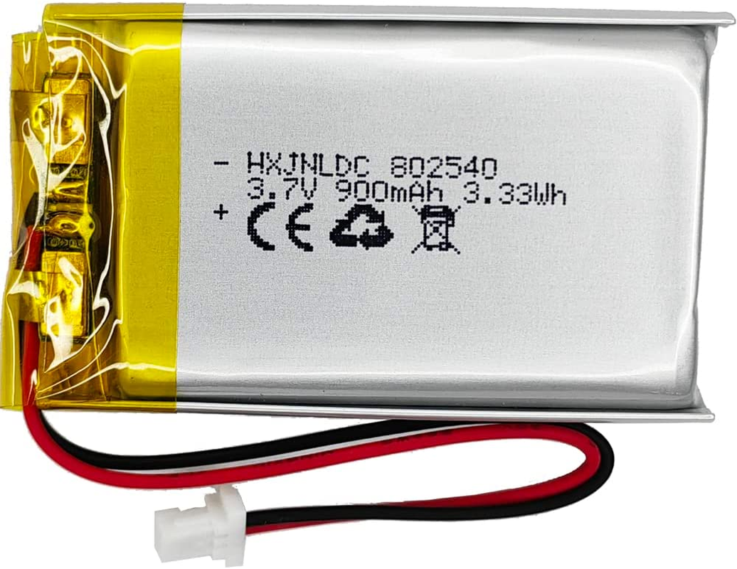 802540 3.7V 900Mah Rechargeable Lithium Polymer Battery, Suitable for Sena 10S 20S 30K Series Motorcycles Bluetooth Headset Intercom Battery Replacement Sena 10S-01 Ena、20S-01、20S Evo、30K-01D - For Sena10C And 10C Pro image number 5