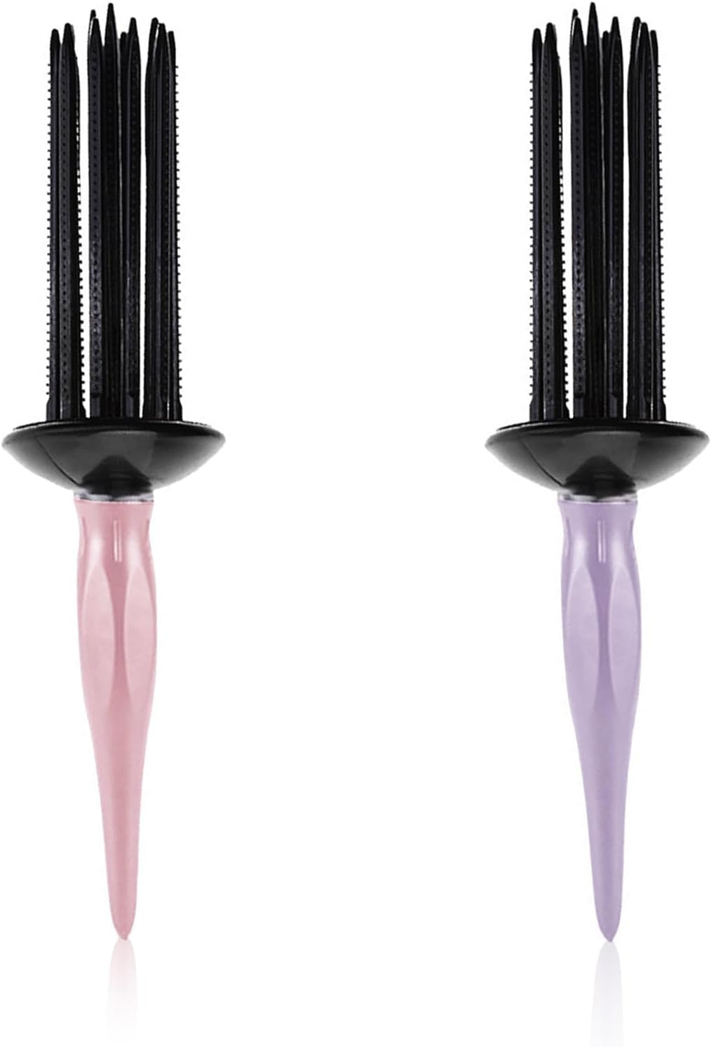 WJUAN Curl Comb Pack of 2, Environmentally Friendly Curly Hair Brush Made of Resin, Antistatic, Long Tooth Design, Fluffy Defined Curly Hair, Suitable for Home, Hairdressing Shop (26 X 6.5 Cm) image number 3