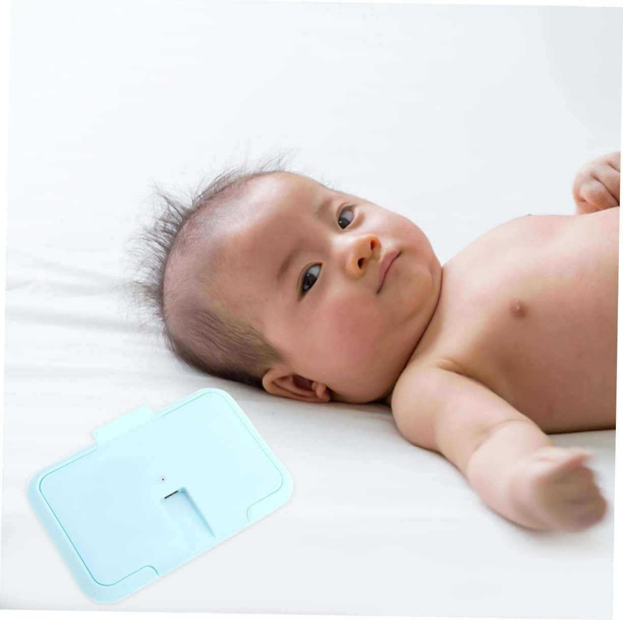 KOMBIUDA 2Pcs Wet Wipes Warmer Portable Nappy Wipe Heater Travel Home Use Constant Temperature Warmer for Diaper Changing image number 4