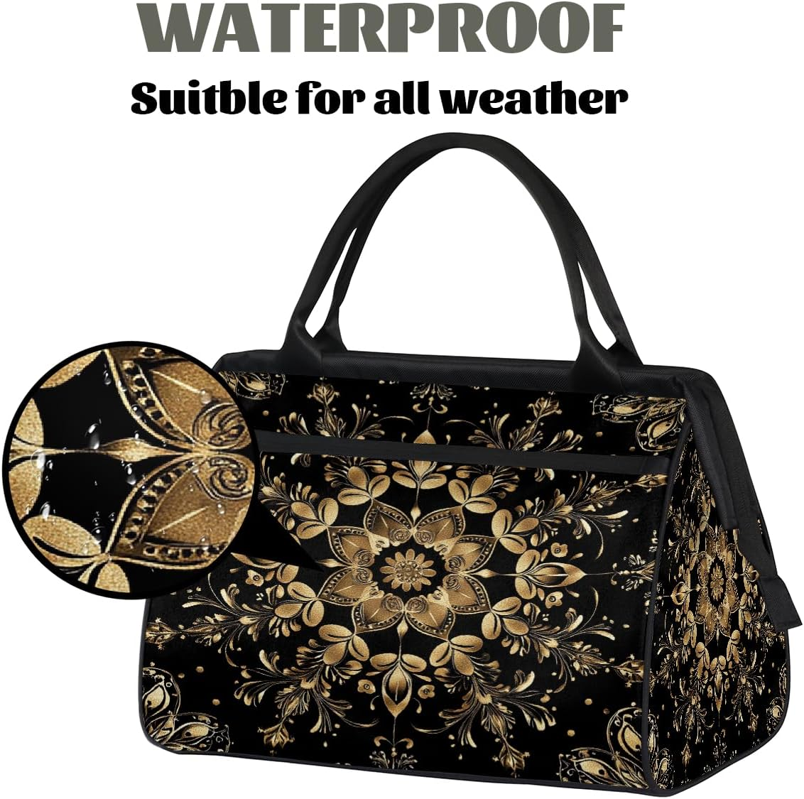 Small Weekender Bag for Women Foldie Gym Duffle Bags - Color 2 image number 2