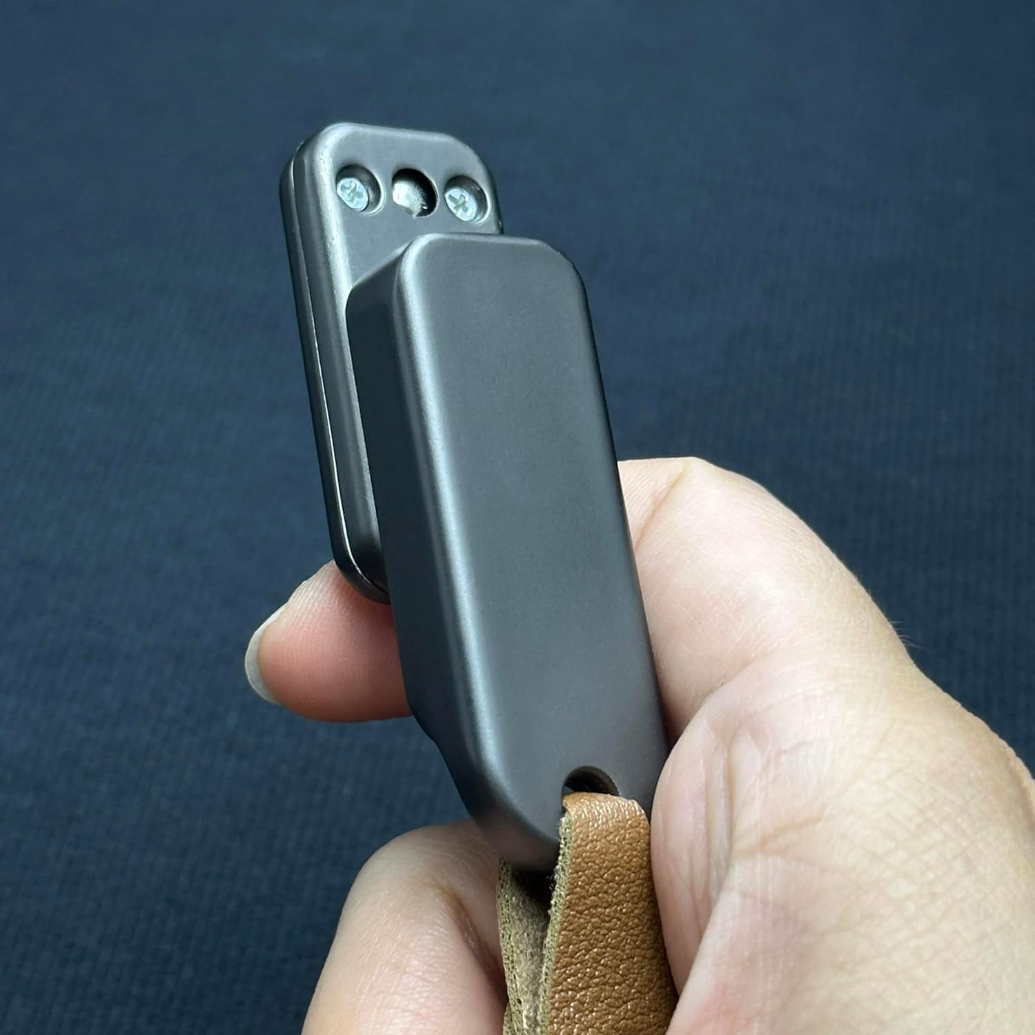 T-Conceal EDC Fidget Sliders Fidget Toys Stress Relief for Adults Magnetic Metal Finger Push Spin Coins Decompression Toys Haptic Slider image number 1