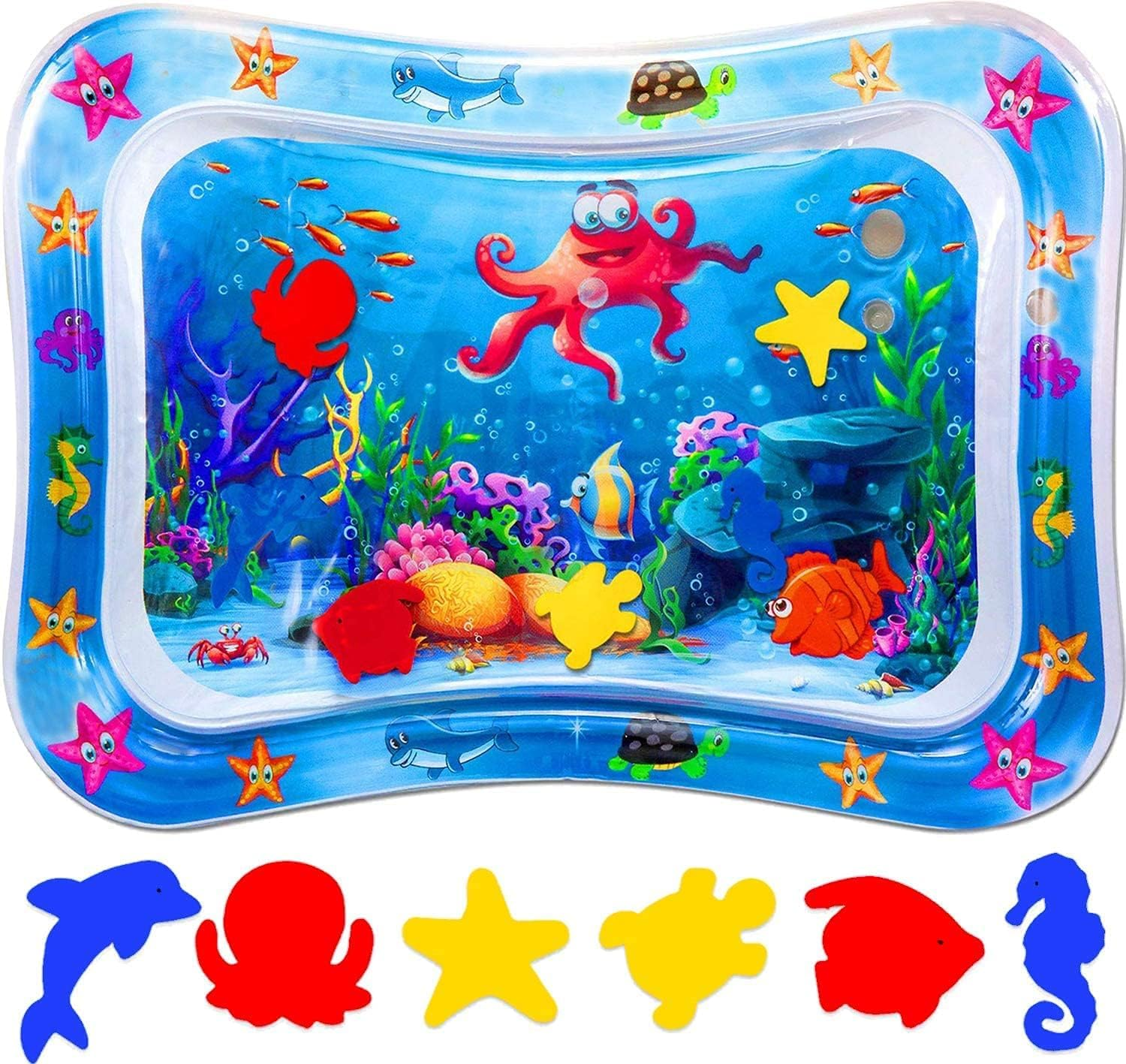 Water Play Mat, Baby Toys and Toddler Entertainment Activity Game Center, Used for the Growth of the Brain of Boys and Girls, Suitable for 3-12 Months of Bpa-Free Baby Toys image number 3