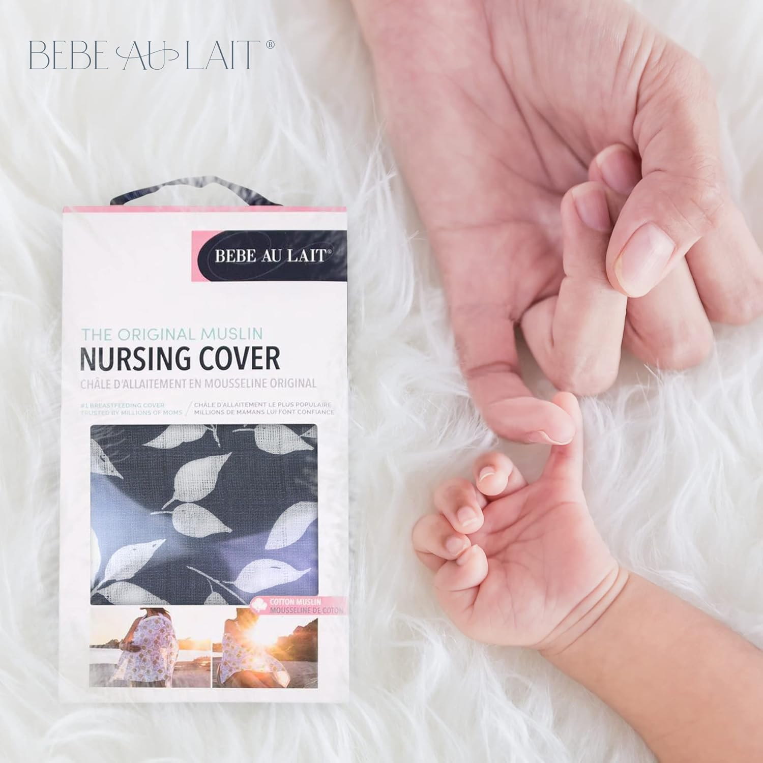 Boho Muslin Nursing Cover image number 4