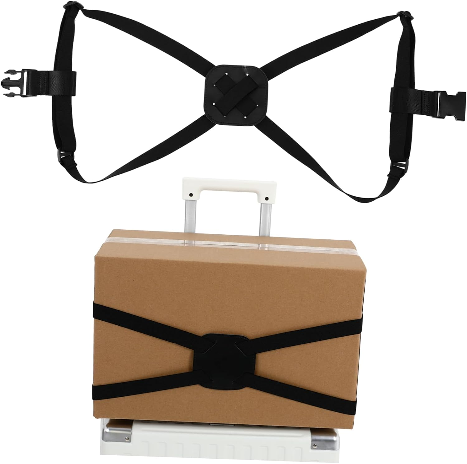 FOMIYES Travel Suitcase Strap Luggage Fixing Straps for Suitcases Secure Fastening Adjustable image number 2