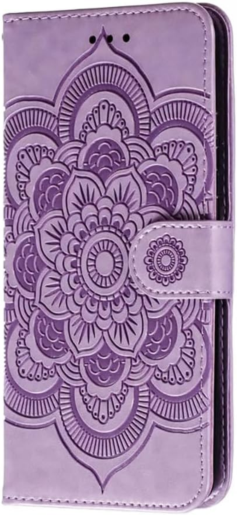 Shingtomua for Samsung Galaxy A13 5G/A04S Case Wallet with Card Holder Kickstand Magnetic Soft Leather Flip Fold Case for Samsung A13 5G Cover (Purple) - Pink image number 5