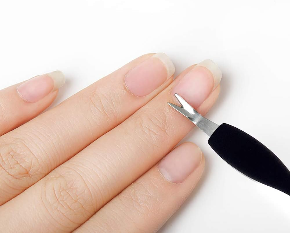 IVON 3 Pack Cuticle Trimmer Pusher Remover, Rubber Tip Gentle on Nail Bed image number 2