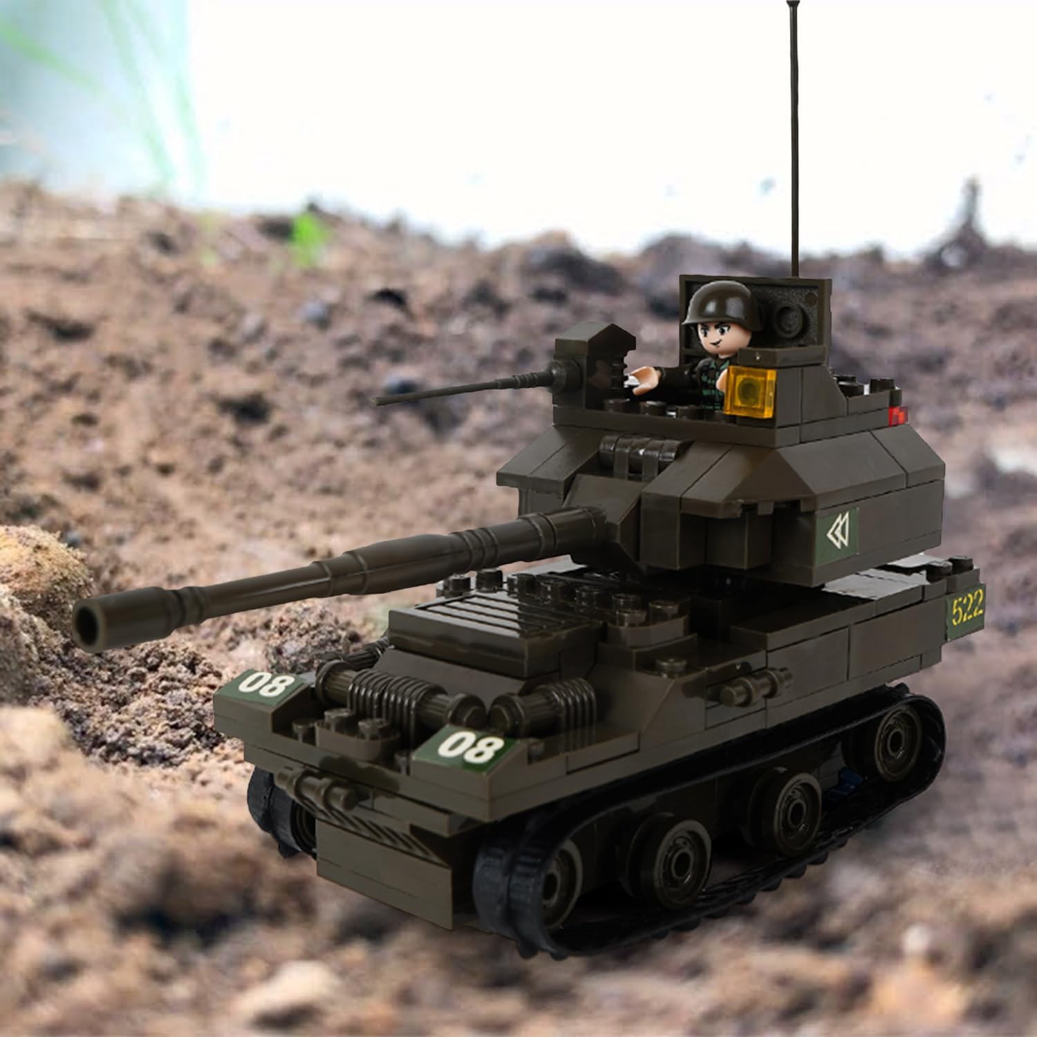 Sluban Tank Army Building Kit (178-Piece) image number 6