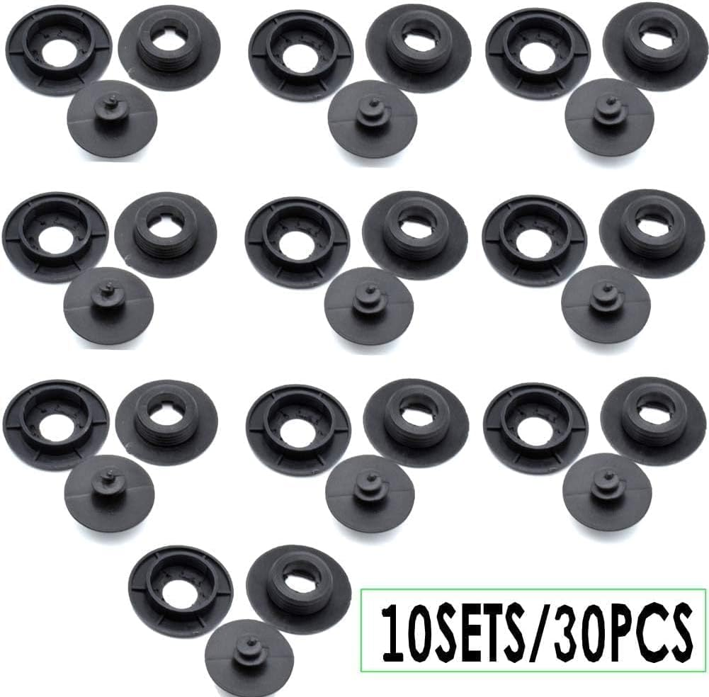 AUTOXBERT 10X Car Mat Clips/Fixings/Fasteners Floor Twist Lock for Car Carpet image number 6