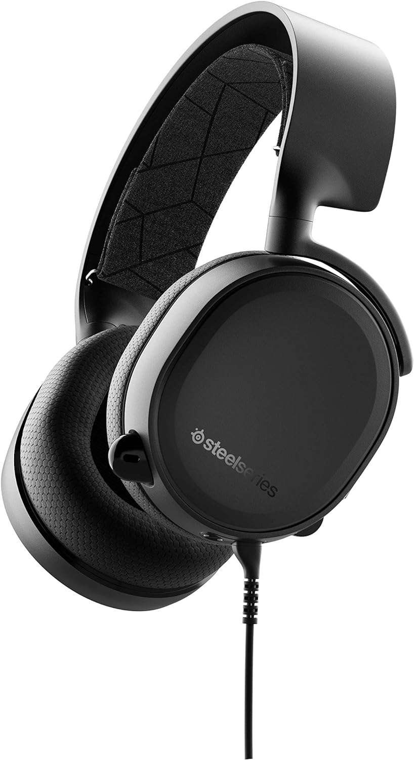 Steelseries Arctis 1 Wireless Gaming Headset for Playstation &ndash; USB-C Wireless &ndash; Detachable Clearcast Microphone &ndash; for PS5, PS4, PC, Nintendo Switch, Android &ndash; Black
