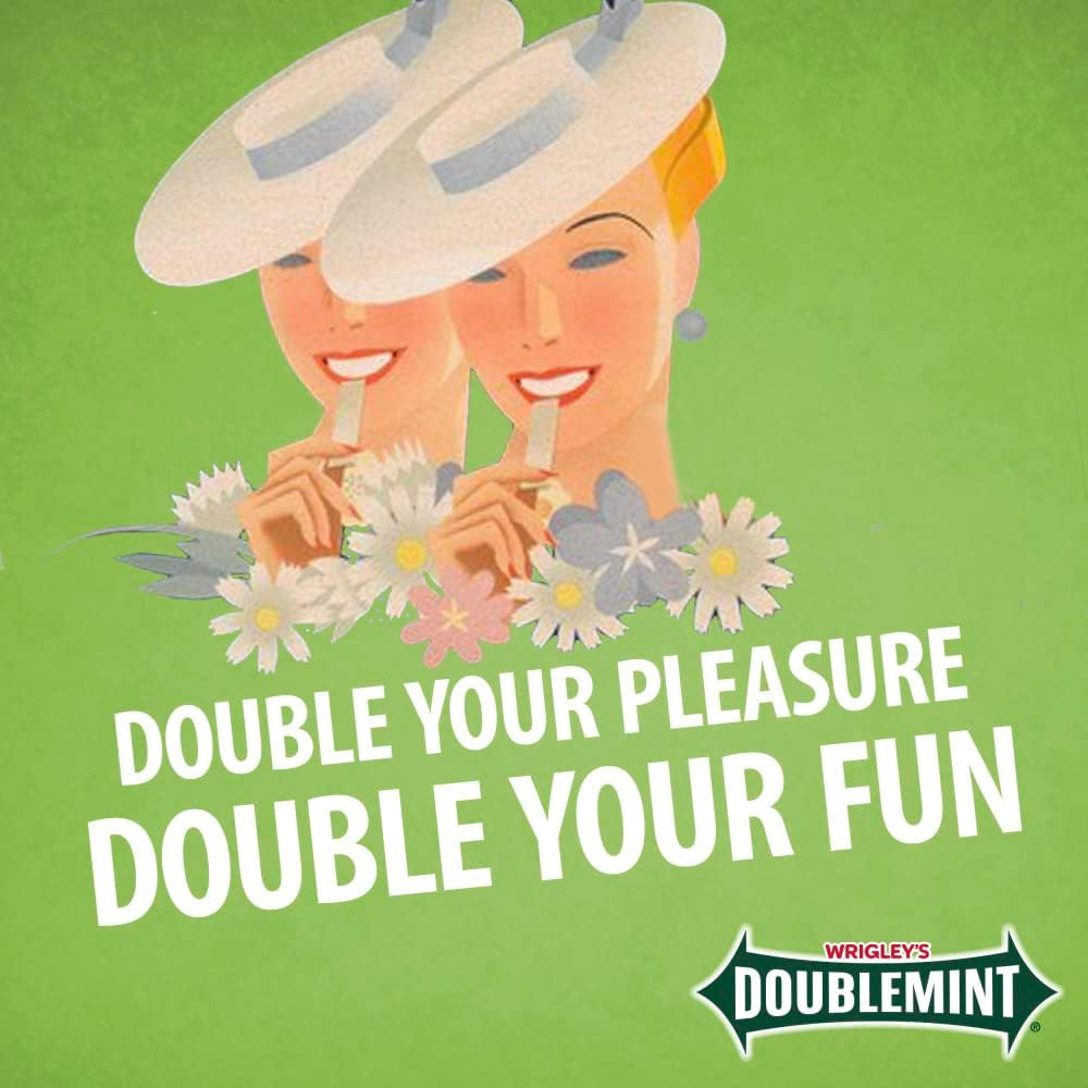 Wrigley'S Doublemint Gum 15 Sticks X 10 Packs image number 1