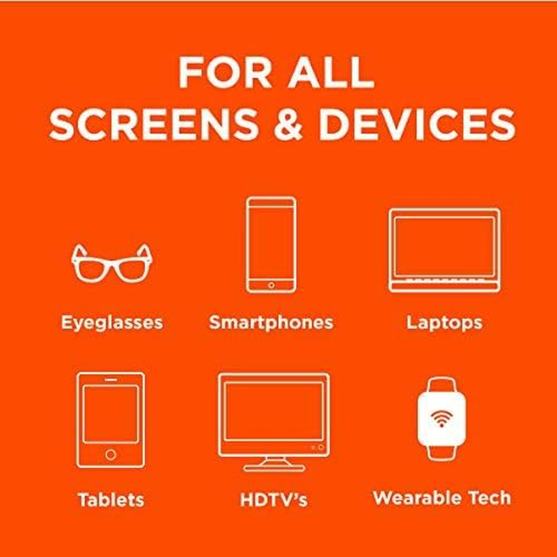 WHOOSH! Screen Shine Go XL Laptop Screen Cleaner - 100 Ml Sleek Bottle with Microfiber Cloth - Powerful, Streak-Free Cleaning for Monitor, Macbook, Phone, Glasses, Car Screen Cleaner image number 2