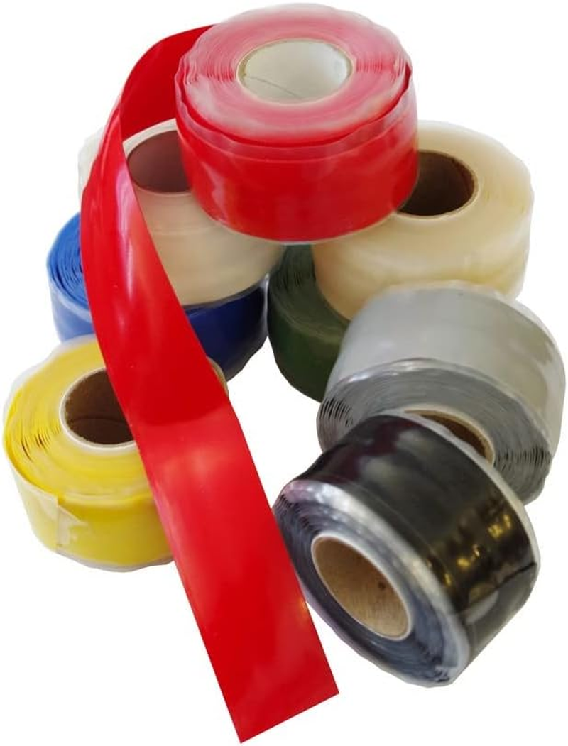 Dynagrip SOS Silicone Tape, 3 Meter Length, Red image number 1