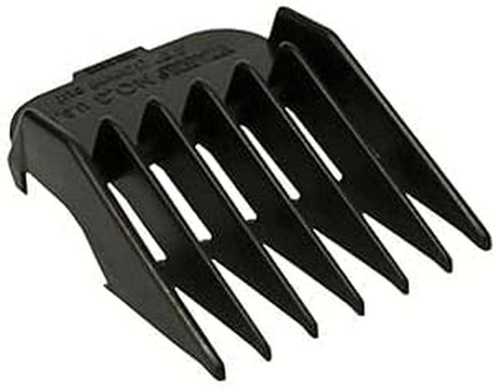 Wahl Professional 1/8 Inch Comb for Men'S Hair, Black, Plastic, Men'S Grooming, Hair Comb