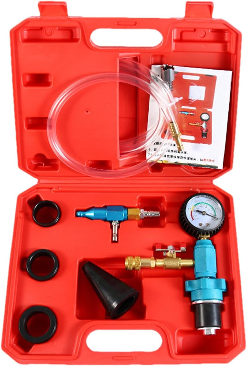 Cooling System Vacuum Fill Tool, Automotive Coolant System Refiller, Vacuum Coolant Refill, Cooling System Purge Kit for Car Truck SUV image number 4