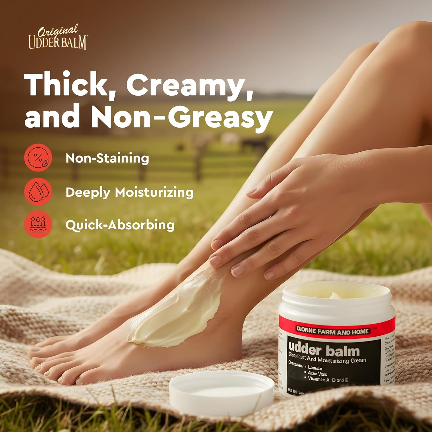 Dionne Farm and Home Udder Balm 16 Oz Jar image number 4