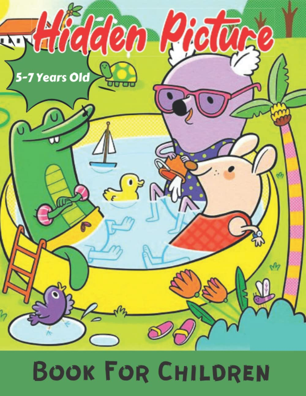 Hidden Picture Books for Children 5-7 Years Old: 102 Pages, Ages 5+, Kindergarten, 1St Grade, Hidden Objects, Hidden Picture Puzzles, Word ... (School Zone Activity Zone Workbook Series)