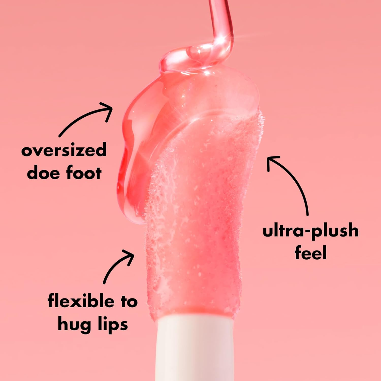 E.L.F. Glow Reviver Lip Oil, Nourishing Tinted Lip Oil for a High-Shine Finish, Infused with Jojoba Oil, Vegan & Cruelty-Free, It'S Giving Guava - Hot As Fudge image number 7