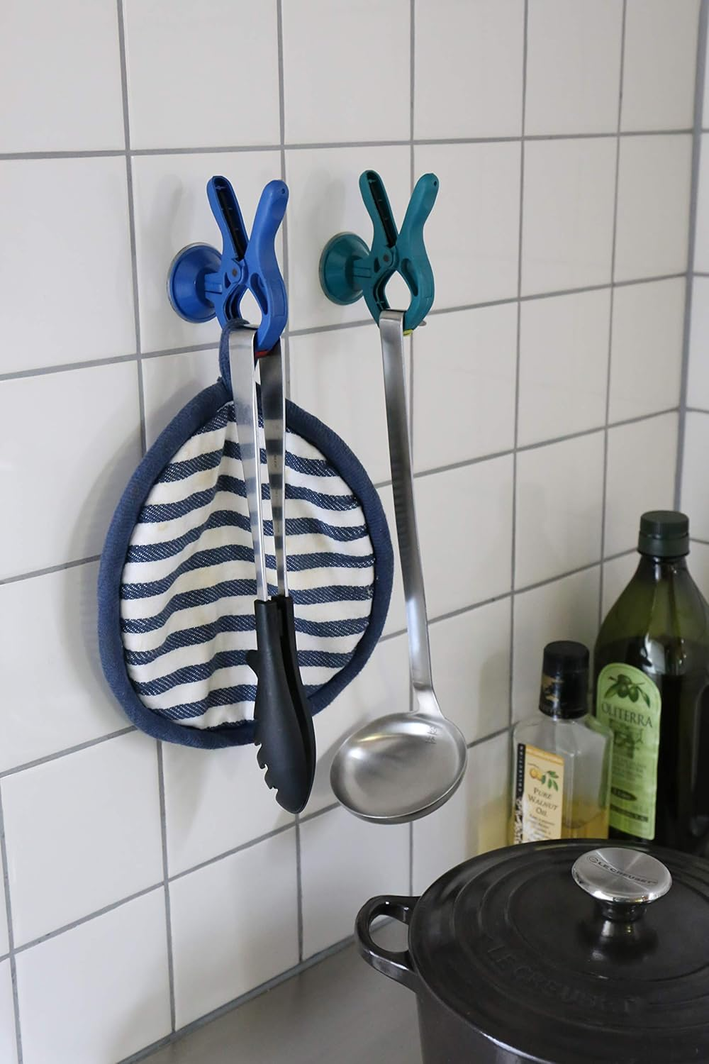 Wolf Craft WF-005VG Spring Clamp Viridian Green Large Suction Cup with Strong Suction Cup image number 3