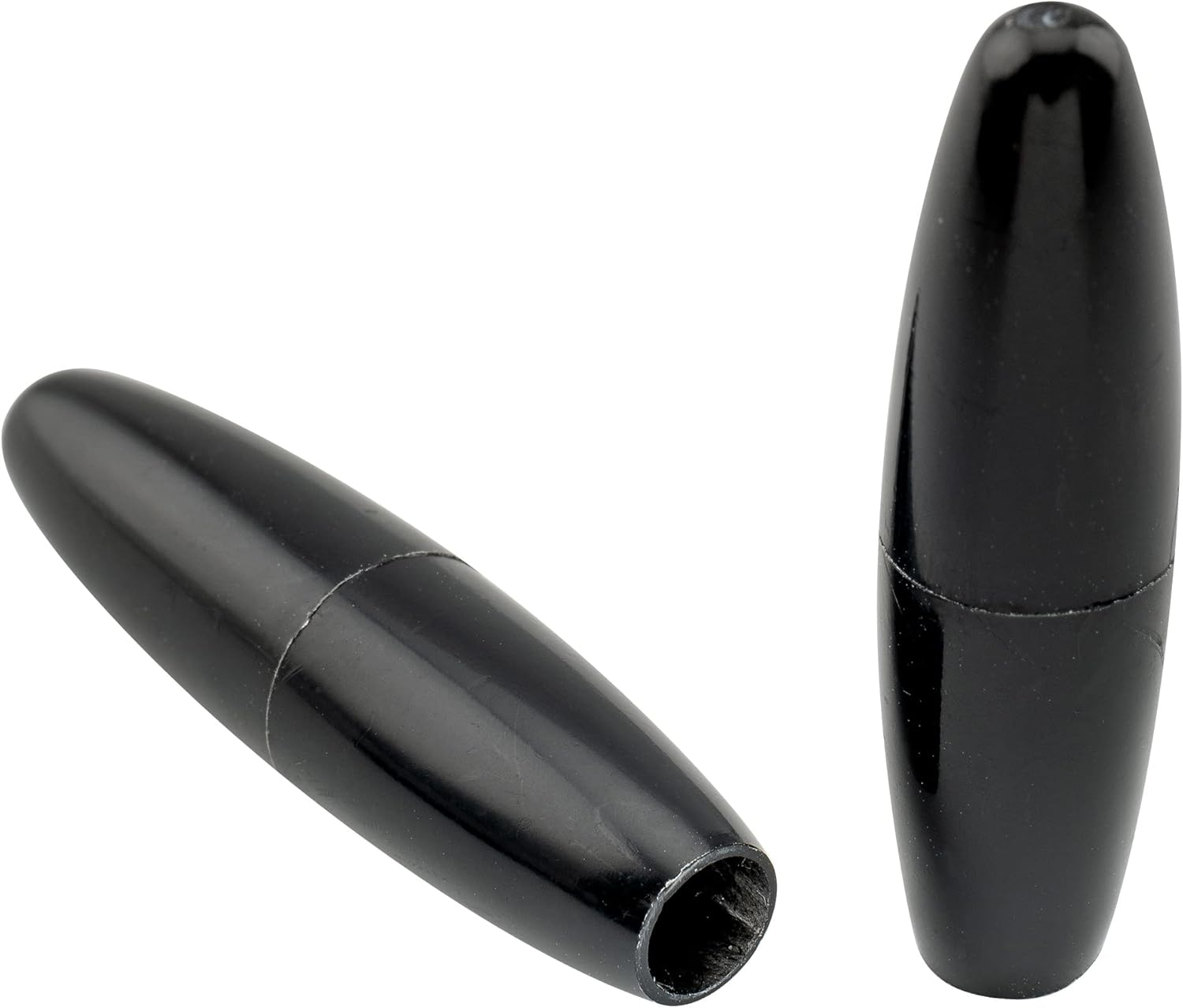 Musiclily Pro Inch Plastic Tremolo Arm Tips for USA Strat Style Electric Guitar, Black (2 Pieces)