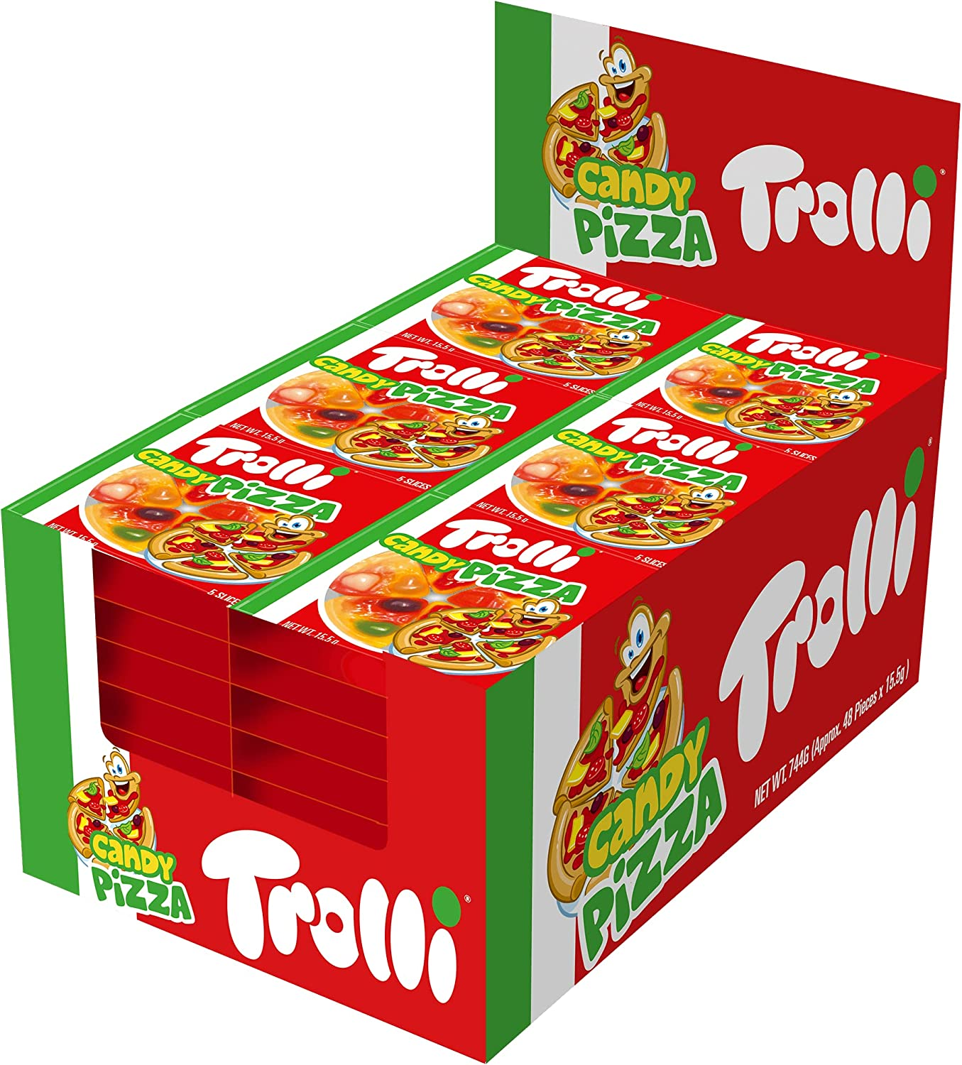 Trolli Pizza Candy, 48 X 15.5 Grams image number 2