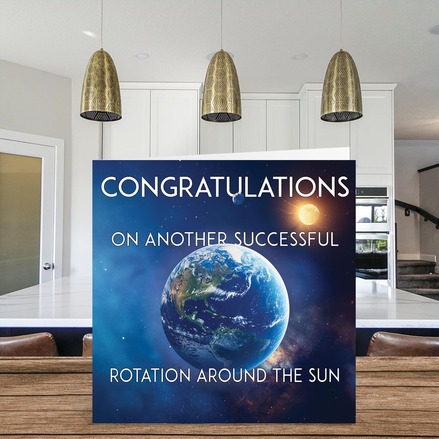 Funny Birthday Cards for Men Women - round the Sun - Rude Male Birthday Cards for Men Humorous Birthday Card, 145Mm Joke Humor Bday Man Woman Boys Girls Greeting Cards image number 4