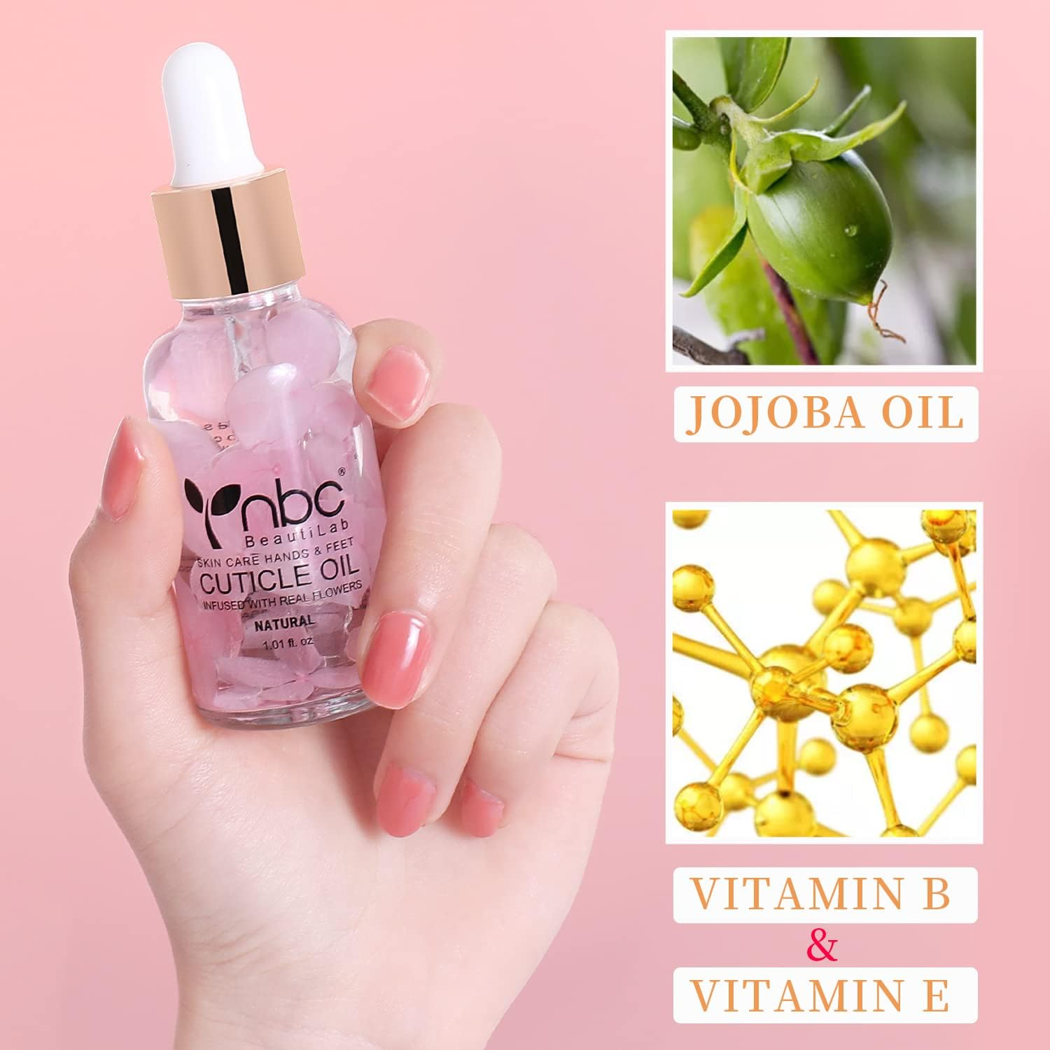 Nbc Beautilab Cuticle Oil (ROSE)
