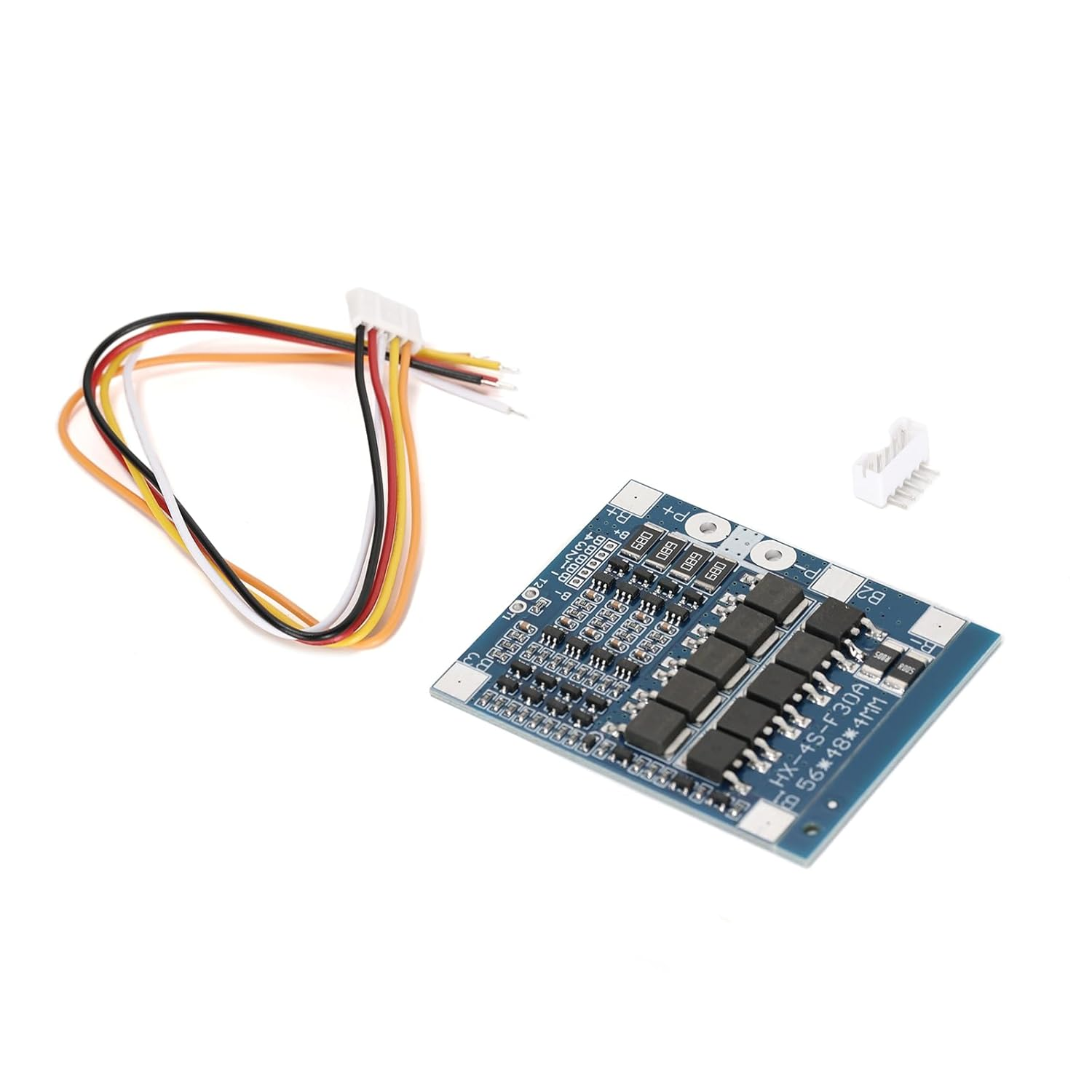 2Pcs Lifepo4 BMS 4S 30A 12.8V Battery Charging Protection Board Suitable for Electric Bicycles, Electric Motorcycles, Energy Storage Equipment, Starting Power Supply image number 6