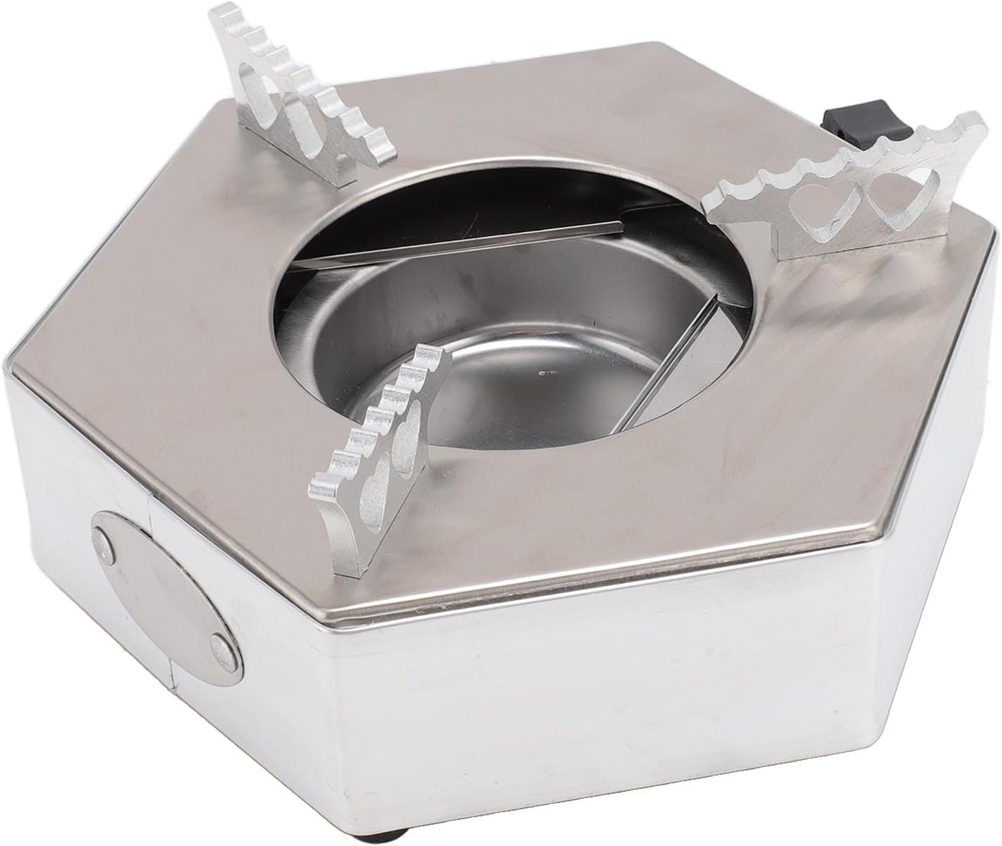 Portable Outdoor Mini Alcohol Stove, Fast Heating,Stainless Steel Portable Alcohol Heater Equipment for Outdoor Camping, Hiking, Backpacking, Picnic image number 5