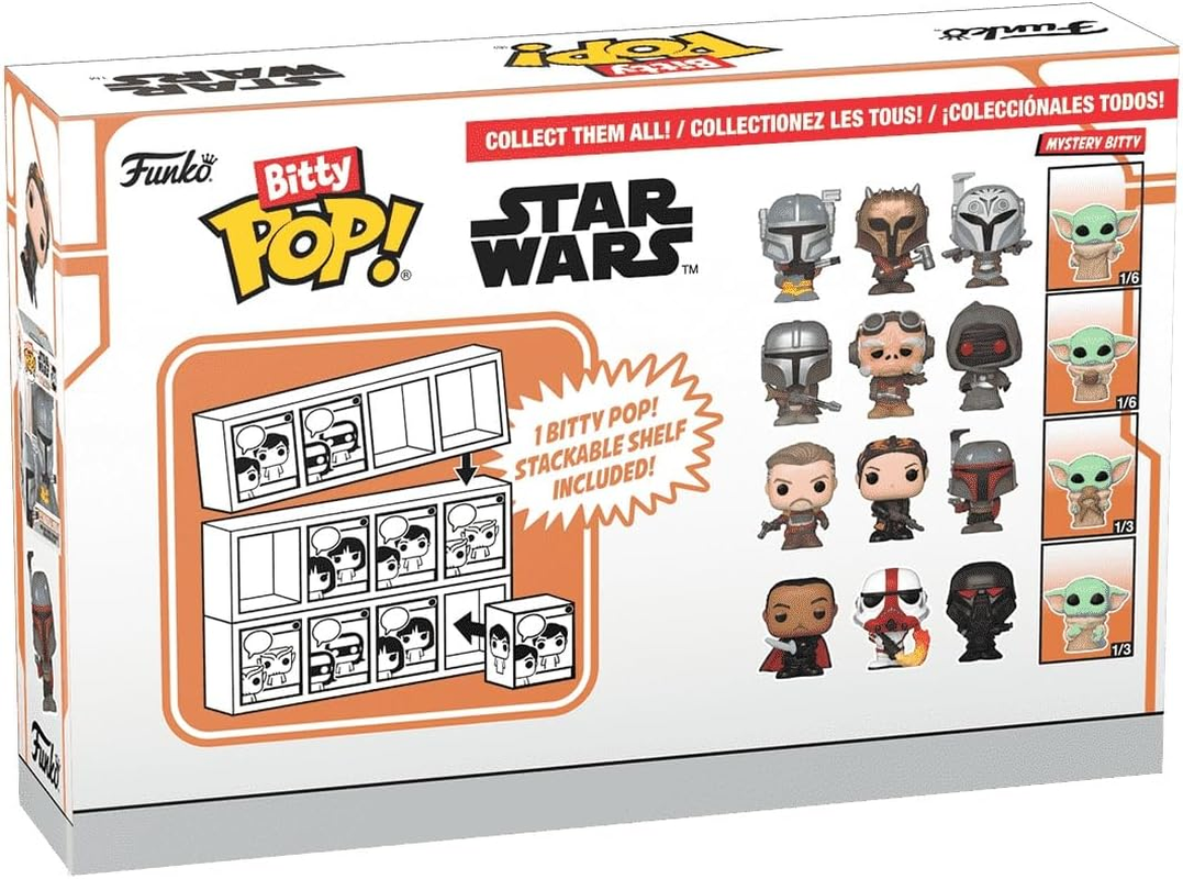 Funko BITTY POP!: Star Wars - the Mandalorian - Marshal 4-Pack image number 4