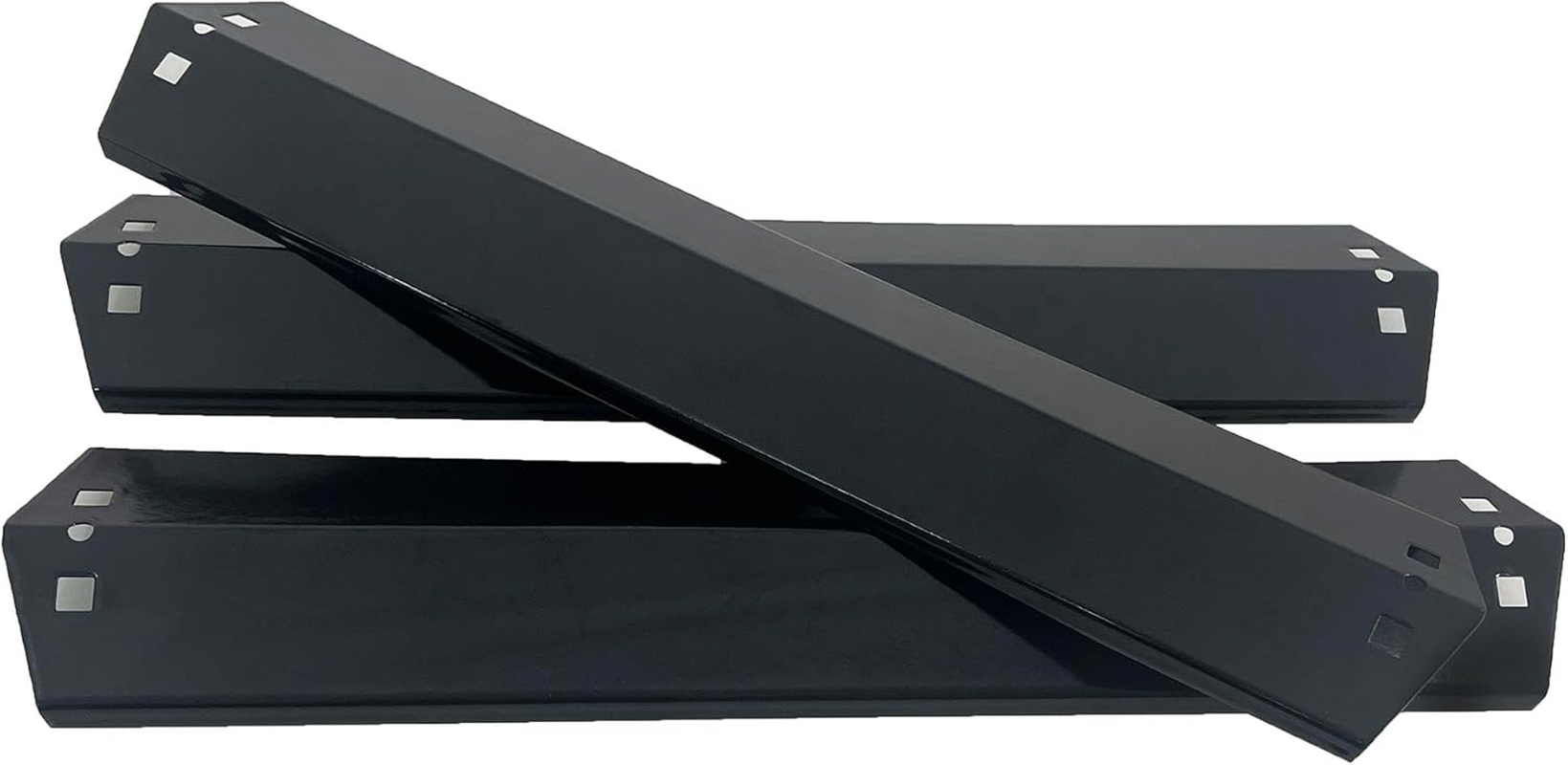 Direct Store Parts DP105 (3-Pack) 18 15/16 X 3 7/8 Inch Porcelain Steel Heat Plates Replacement for Chargriller 3001,3008,3030,4000,5050,5252, for King Griller 3008,5252 Gas Grill image number 6