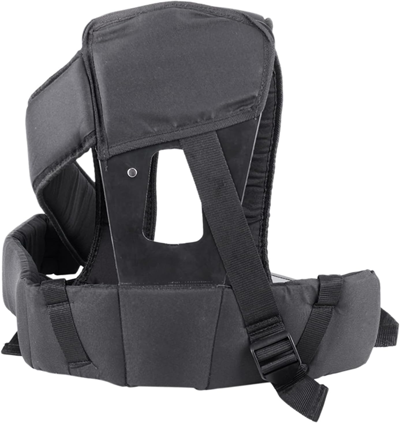 Comfort Padded S Double Shoulder Strap Harness Thicken Brush Cutter Belt Lawn Mower String Brushcutters Harness Black image number 5