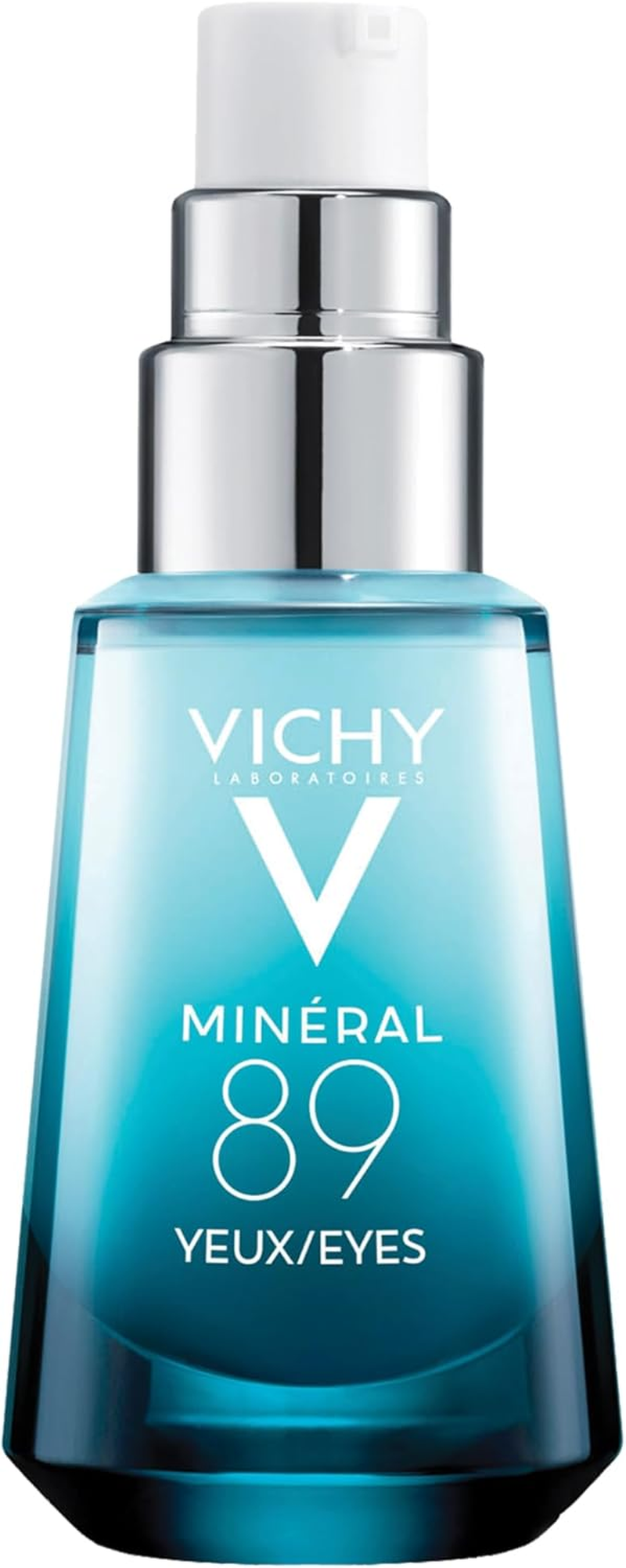 Vichy Mineral 89 Eyes Serum with Caffeine and Hyaluronic Acid, Moisturizing under Eye Cream Gel to Smooth Fine Lines and Hydrate Eye Area, Suitable for Sensitive Skin & Fragrance Free image number 3