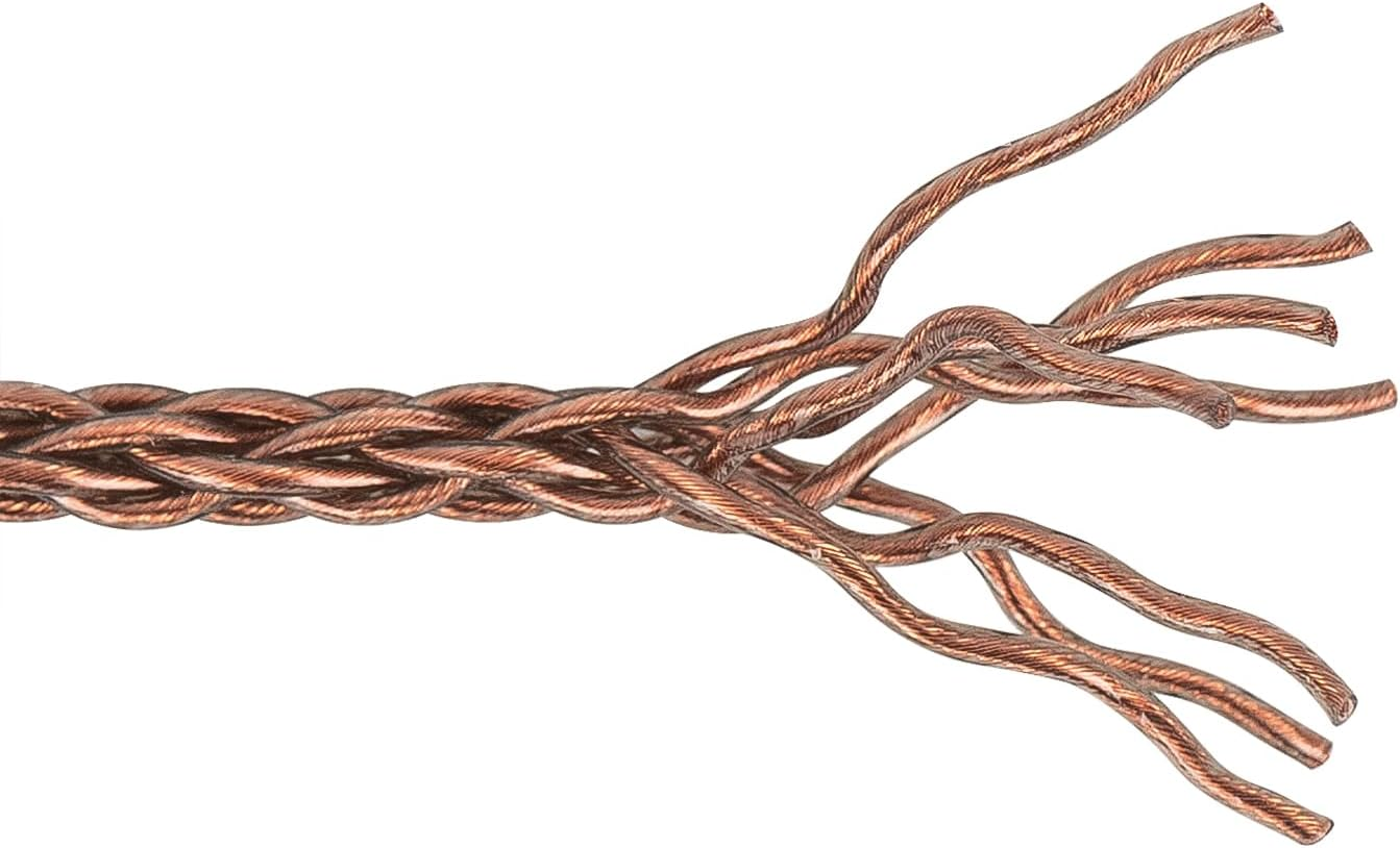 Geekria Apollo Single Crystal Copper Upgrade Audio Cable Compatible with Meze Audio 99 Classics Series, 109 PRO, LIRIC 2, LIRIC 4.4Mm to Dual 3.5Mm Replacement Headphones Cord (4.9 Ft / 1.5 M) image number 5