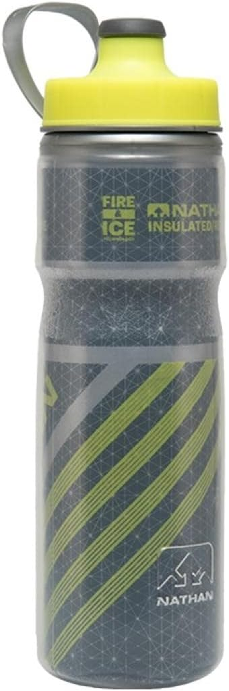 Nathan Fire and Ice Water Bottle-Orange, 600 Ml image number 2