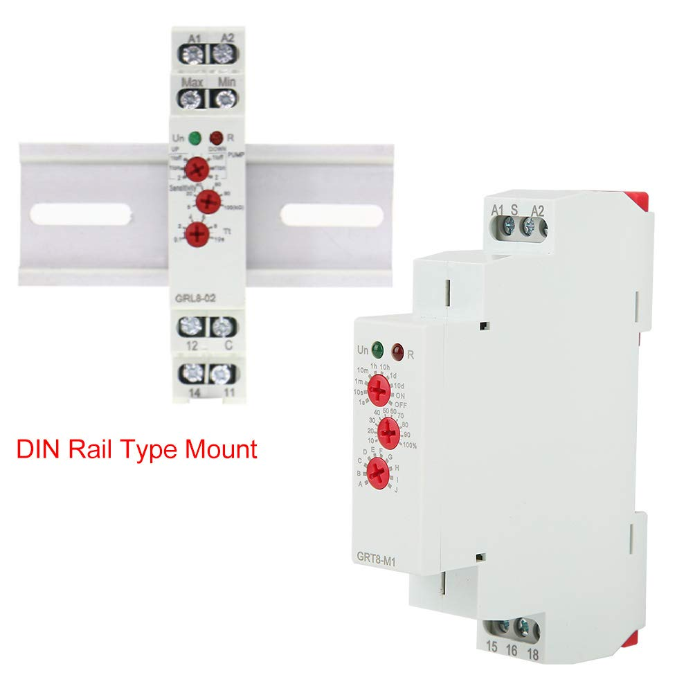 Multifunction Delay Time Relay, Electric Timer Control Relay with 10 Functions, Wide Time Delay Adjustment Range for Industrial Equipment, image number 2