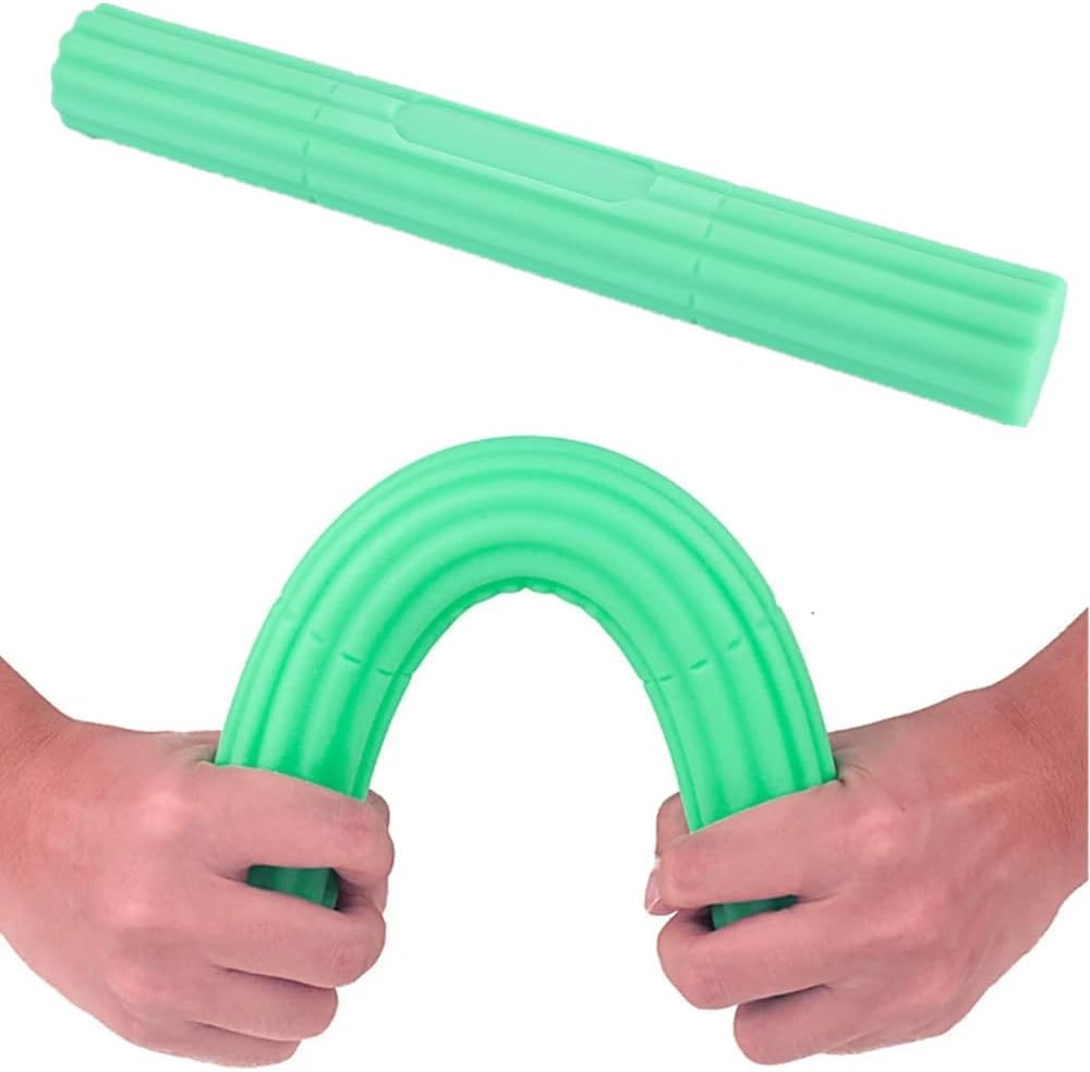 Flex Therapy Bar,Tennis Elbow Therapy Bar,Relieve Tendonitis Pain & Improve Grip Strength,Resistance Bar for Golfers Elbow, Tendonitis, Wrist, Forearms Pain Relief