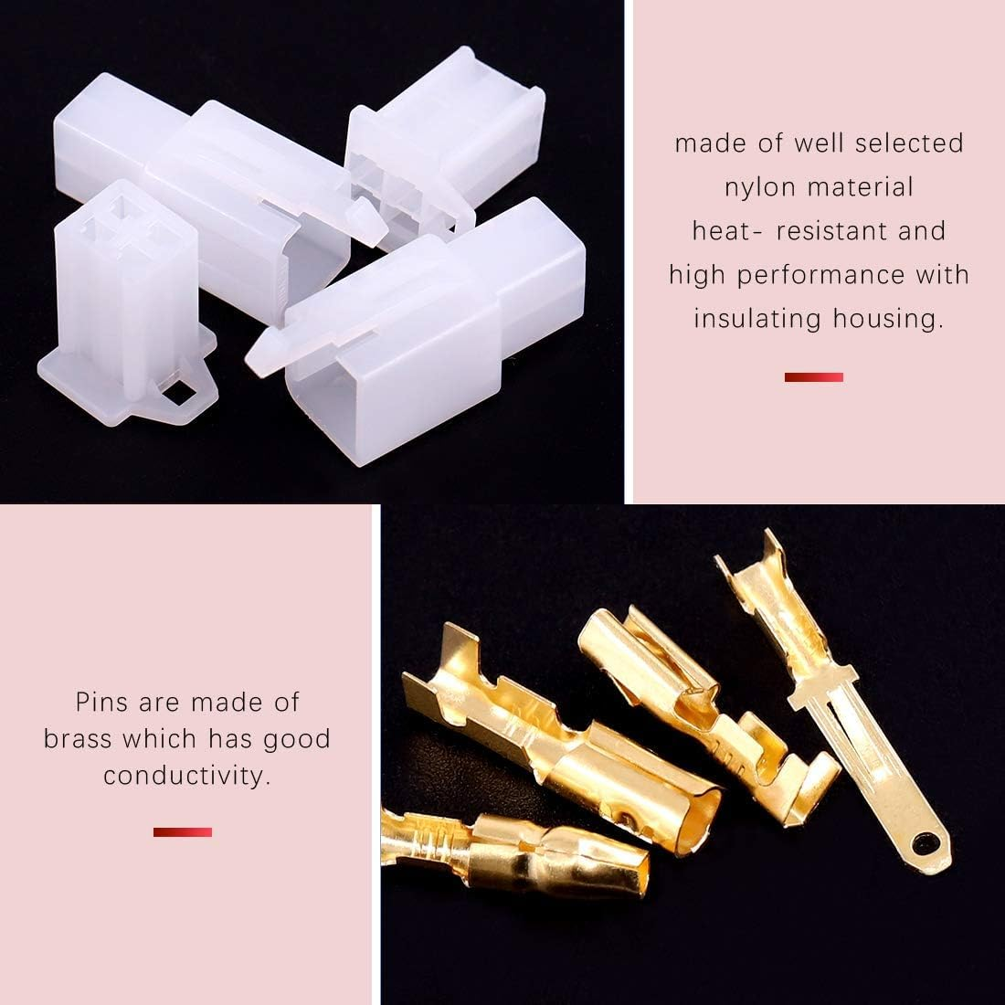 Wire Terminal Crimping Tool Kit;Ratcheting Wire Crimper (0.5-1.5Mm&sup2;) & 580PCS Female Male 2.8Mm Pitch 2 3 4 6 9 Pin Header Crimp Connectors Housing Terminal Set for for Motorcycle, Bike, Car, Boats