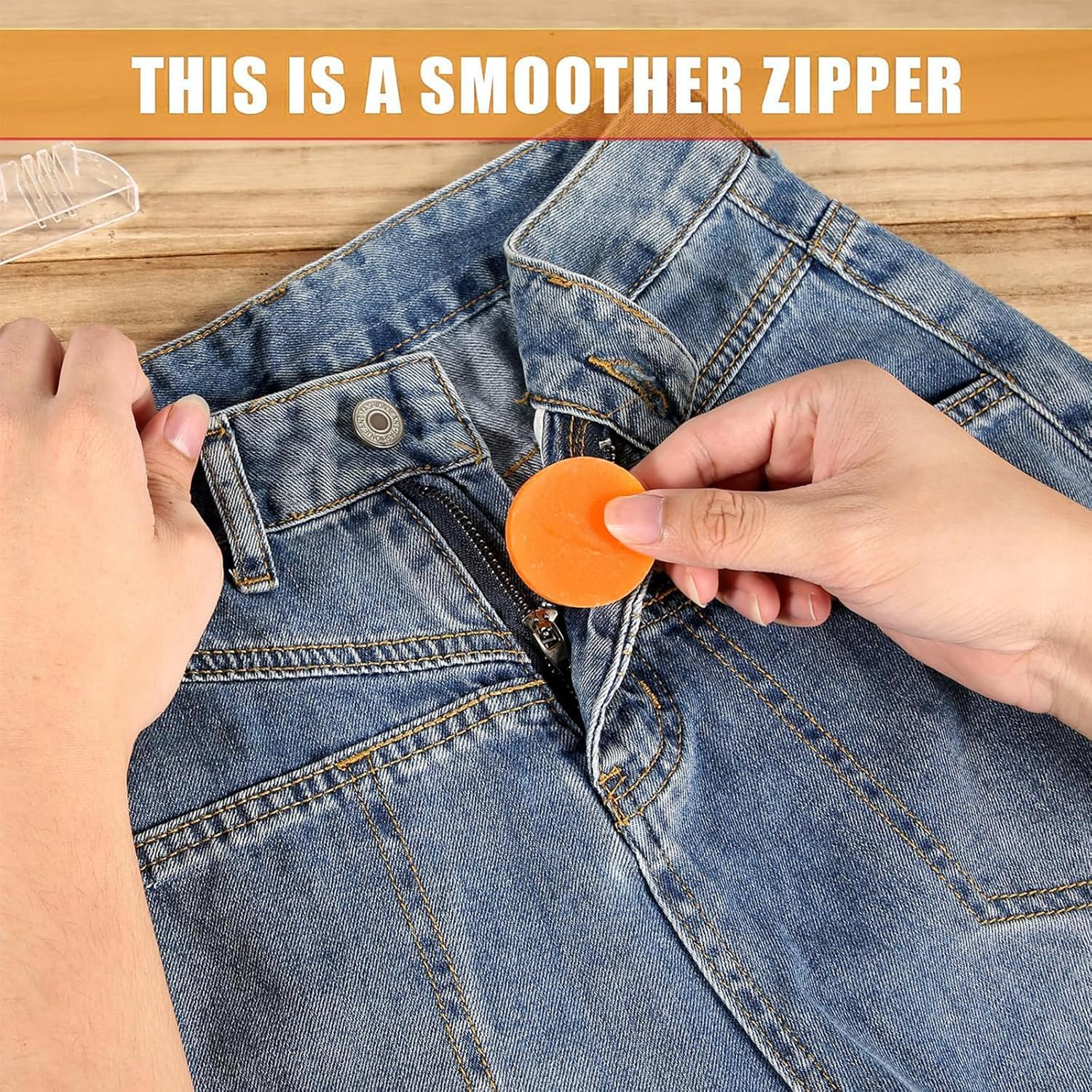 Hunken 6 Pack Beeswax Thread Conditioner, Sewing Wax for Hand Sewing & Embroidery, Smooth Wax with Storage Box for Thread Strengthening and Fraying Prevention (Yellow and White) image number 6