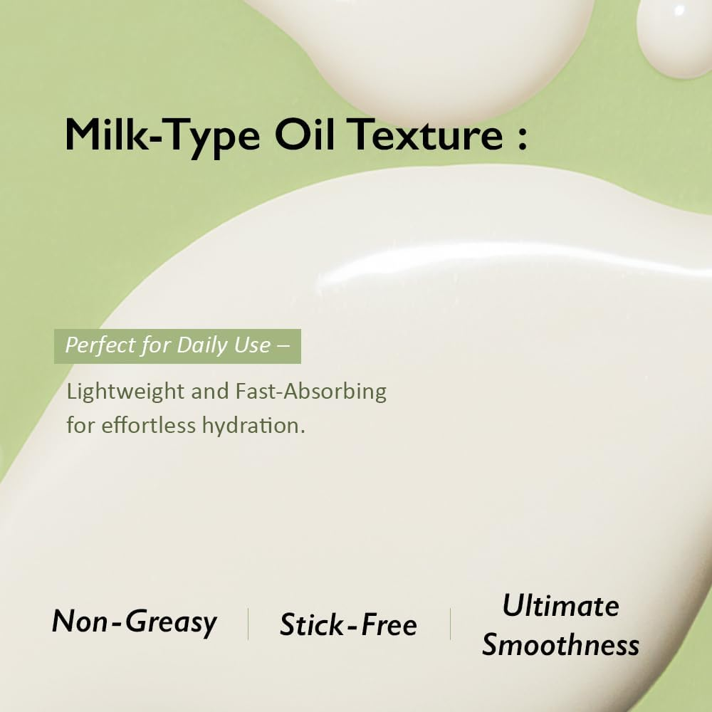 HARUHARU Wonder Black Bamboo Daily Smoothing Body Oil &ndash; Fast Absorption, Lightweight, Non-Greasy, Deeply Hydrating, Locks in Moisture, Softens & Nourishes Skin, with Almond & Argan Oil, 6.76 Fl Oz, 200Ml image number 5