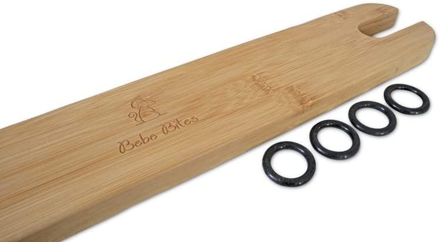 Bebe Bites - Baby High Chair Bamboo Wooden Foot Rest for IKEA Antilop, Kmart Prandium, Big W Uno, Target Snacka and Aldi Mamia image number 4