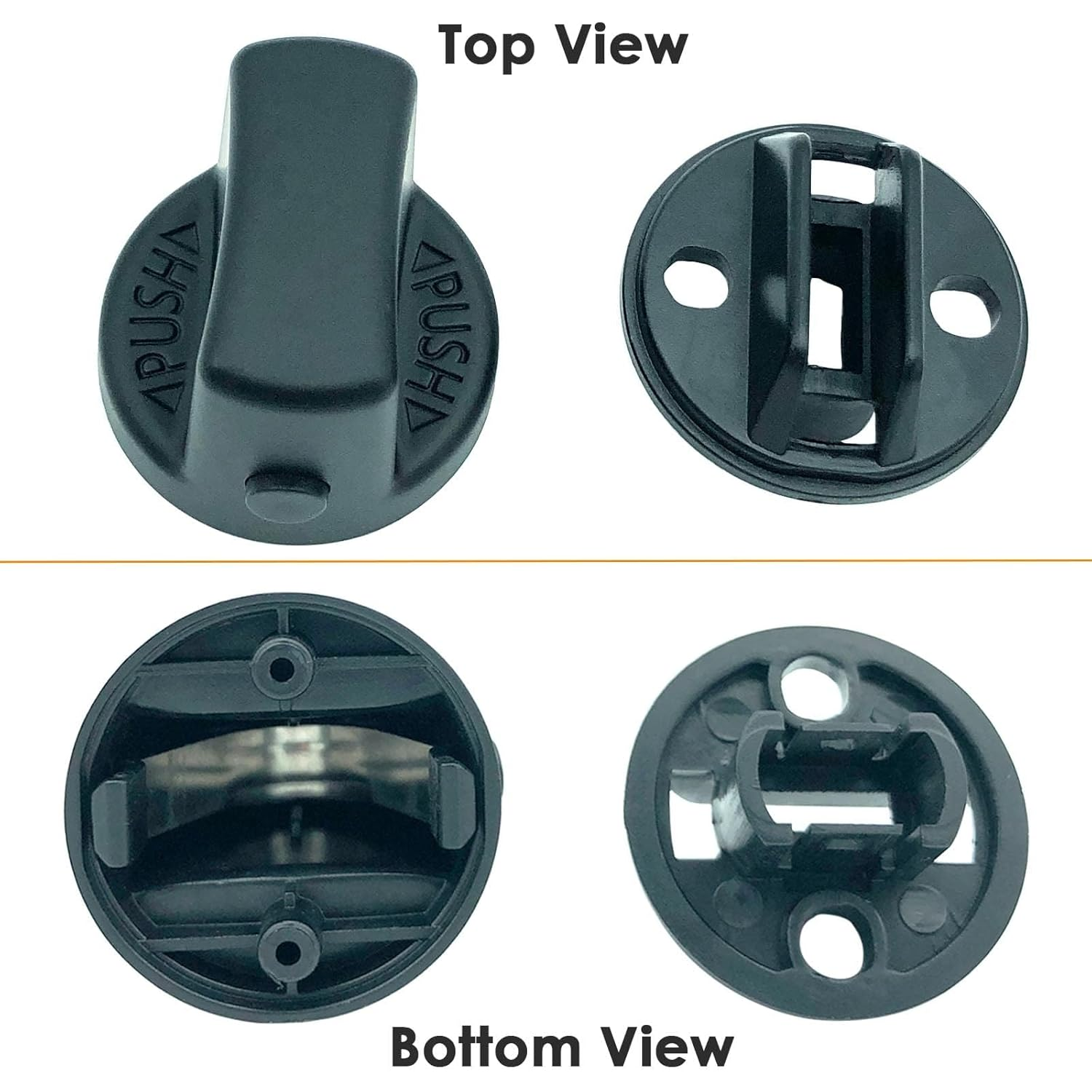 Keyless Ignition Switch Knob Push Turn Start Knob Cap and Insert for Mitsubishi Lancer 2008-2017 Outlander 2007-2013 4408A167 4408A031 image number 5
