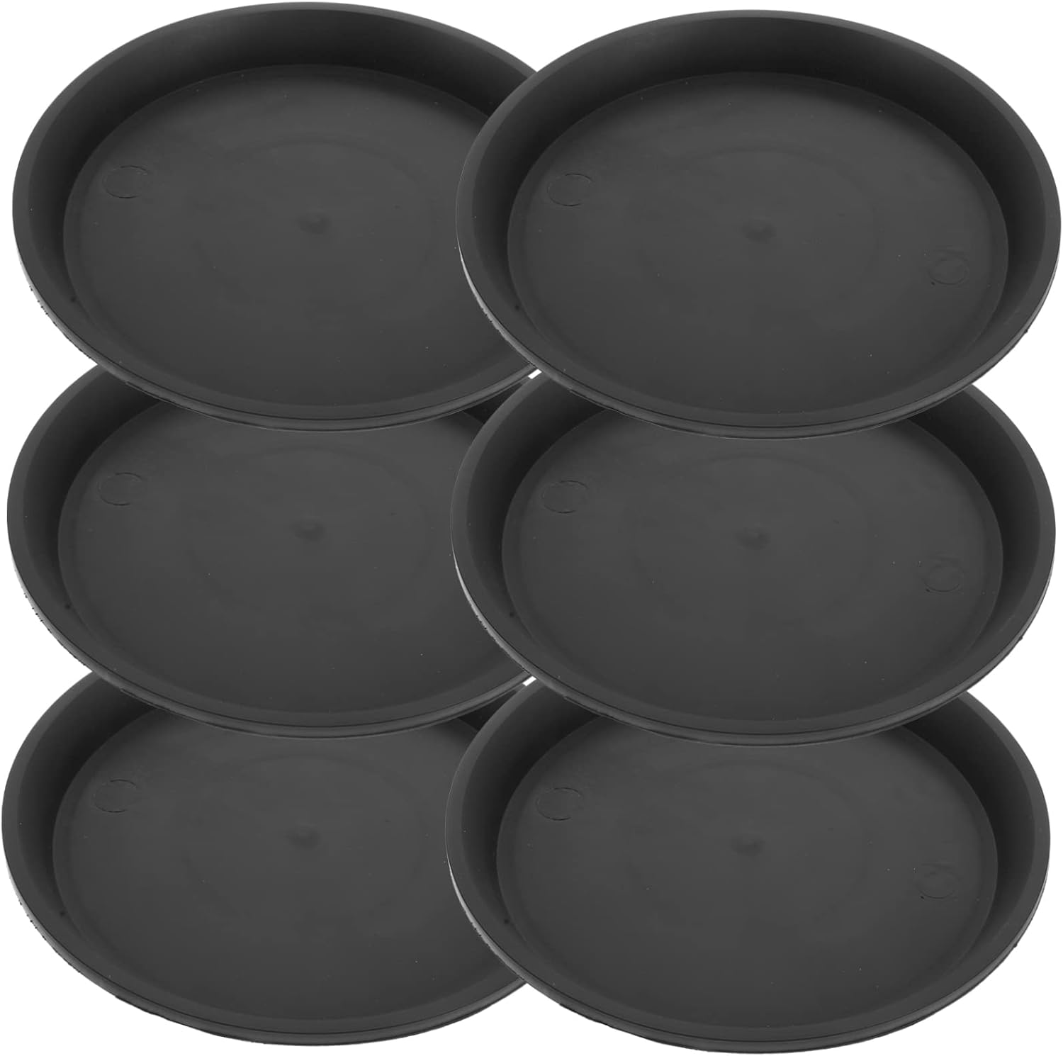 IWOWHERO 10Pcs Plant Pot Saucers round Drip Trays for Flower Pots Gardening Use Bonsai Water Trays Home Supplies image number 3