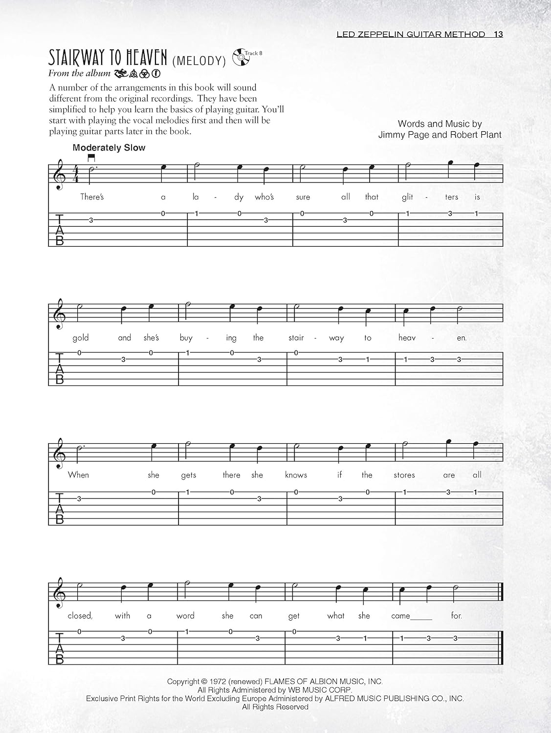 Led Zeppelin Guitar Method: Immerse Yourself in the Music and Mythology of Led Zeppelin as You Learn to Play Guitar image number 1