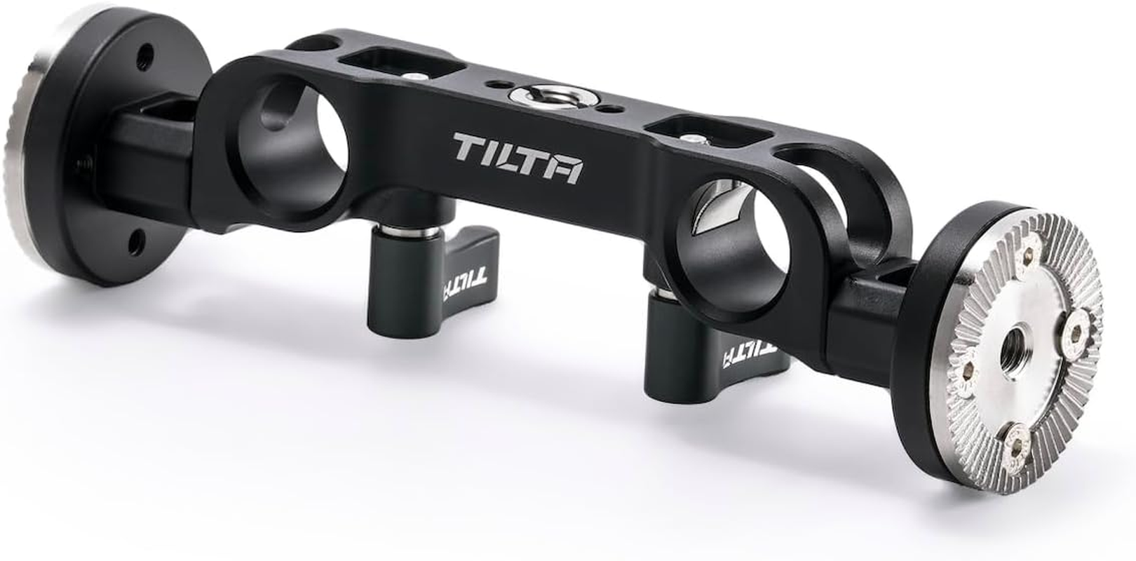 Tilta 15Mm LWS Dual Rosette Adapter Compatible with 15Mm LWS Rods with a 3/8&Prime;-16 Thread with a 1/4&Prime;-20 Reducer - Black TA-DRA-15-B image number 2