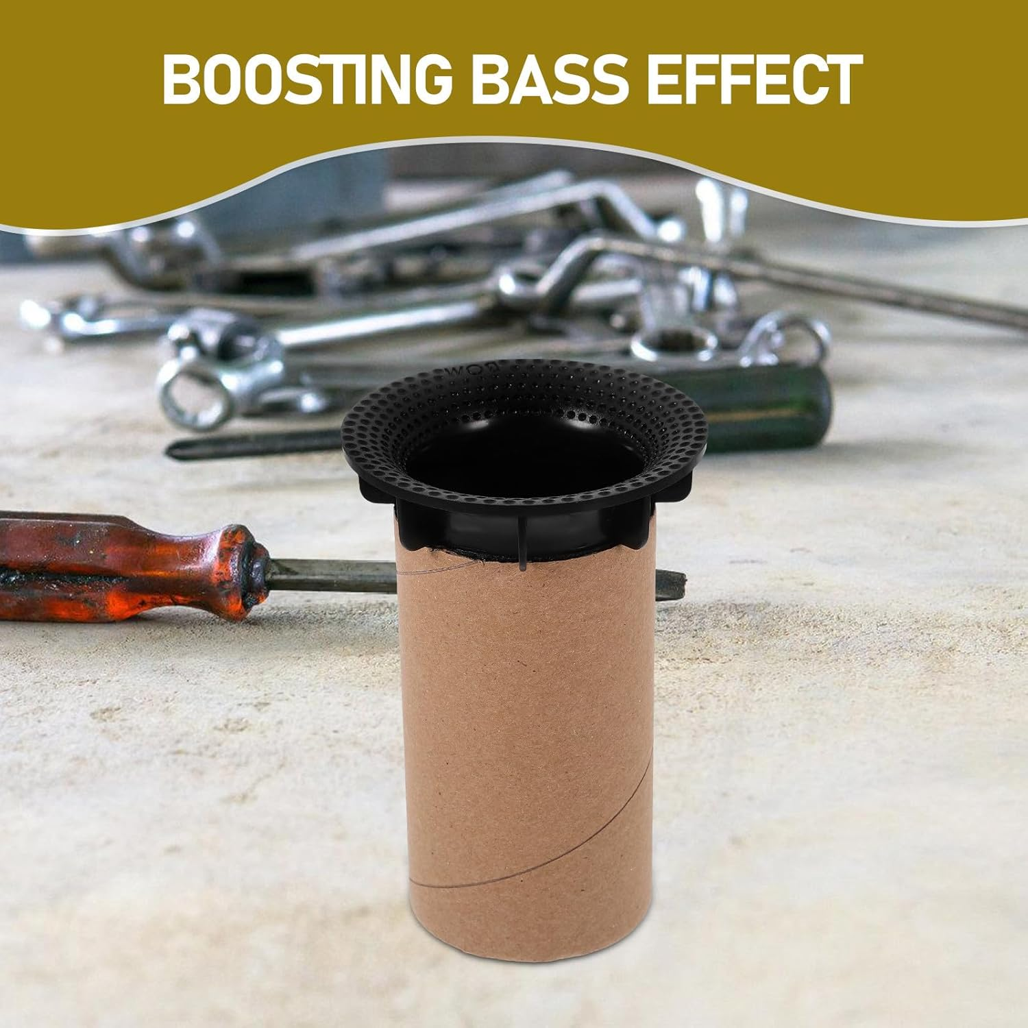 BESPORTBLE Speaker Cabinet Air Port Tube for Portable Speaker Suitable for Home Audio Woofer and Car Subwoofer Systems Easy Mounting image number 6