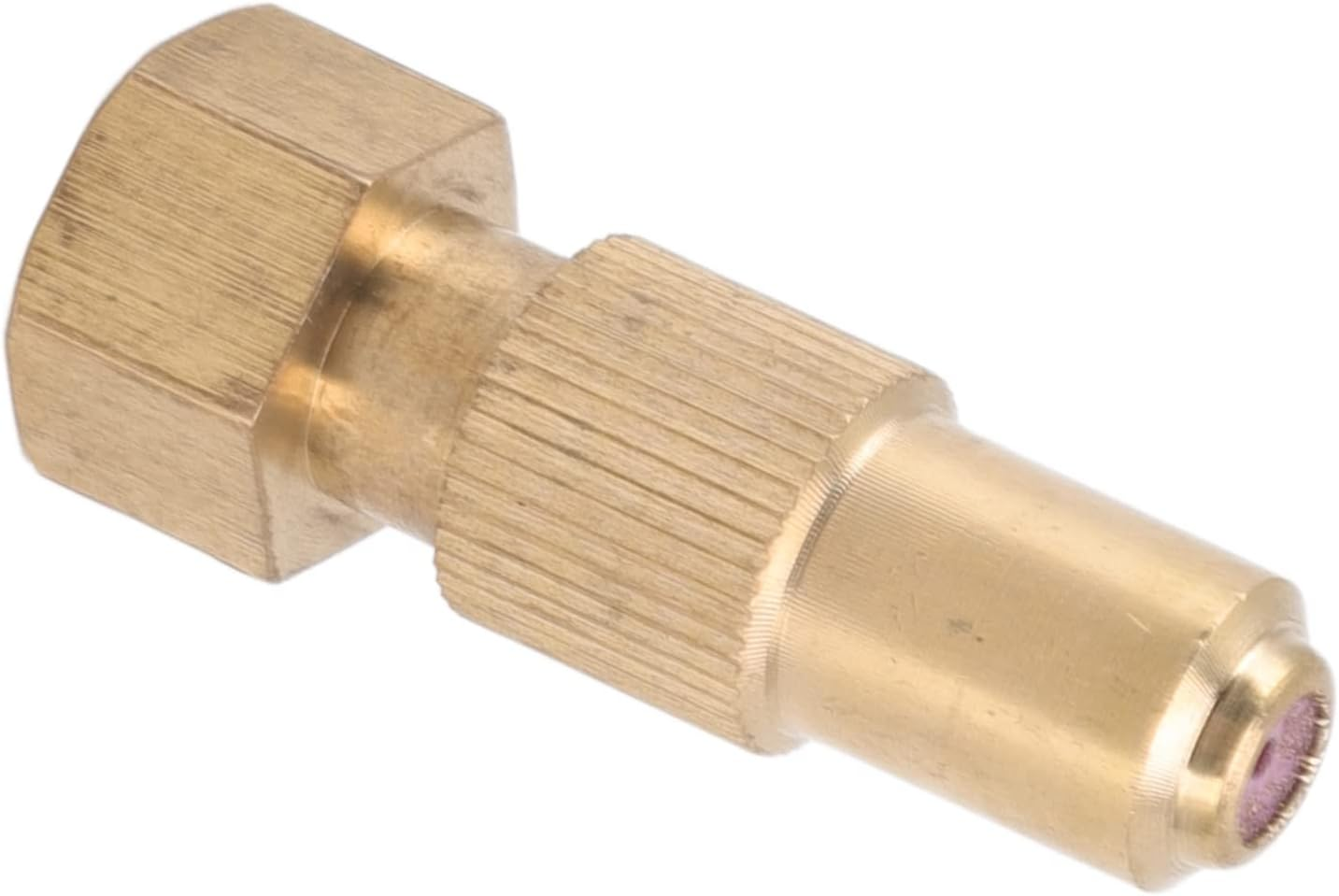 High Pressure Sprayer Nozzle, High Pressure Sprayer Nozzle, Brass Sprayer Nozzle Detachable Sturdy Ceramic Rustproof Watering Spray Nozzle for Courtyard (1.5Mm/0.06In Hole) image number 3